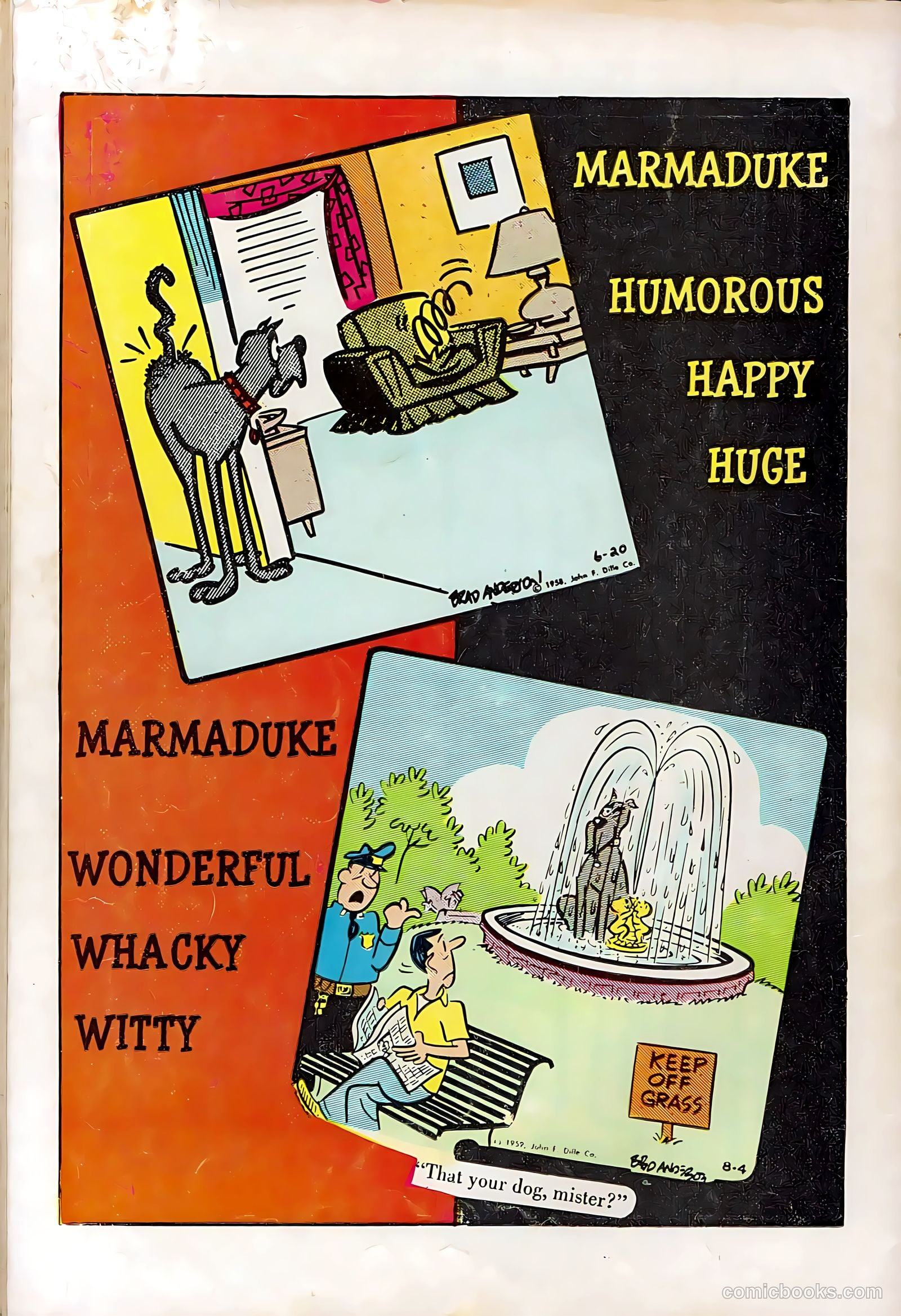 The Best of Marmaduke #1 (1960) — page 36 of 36