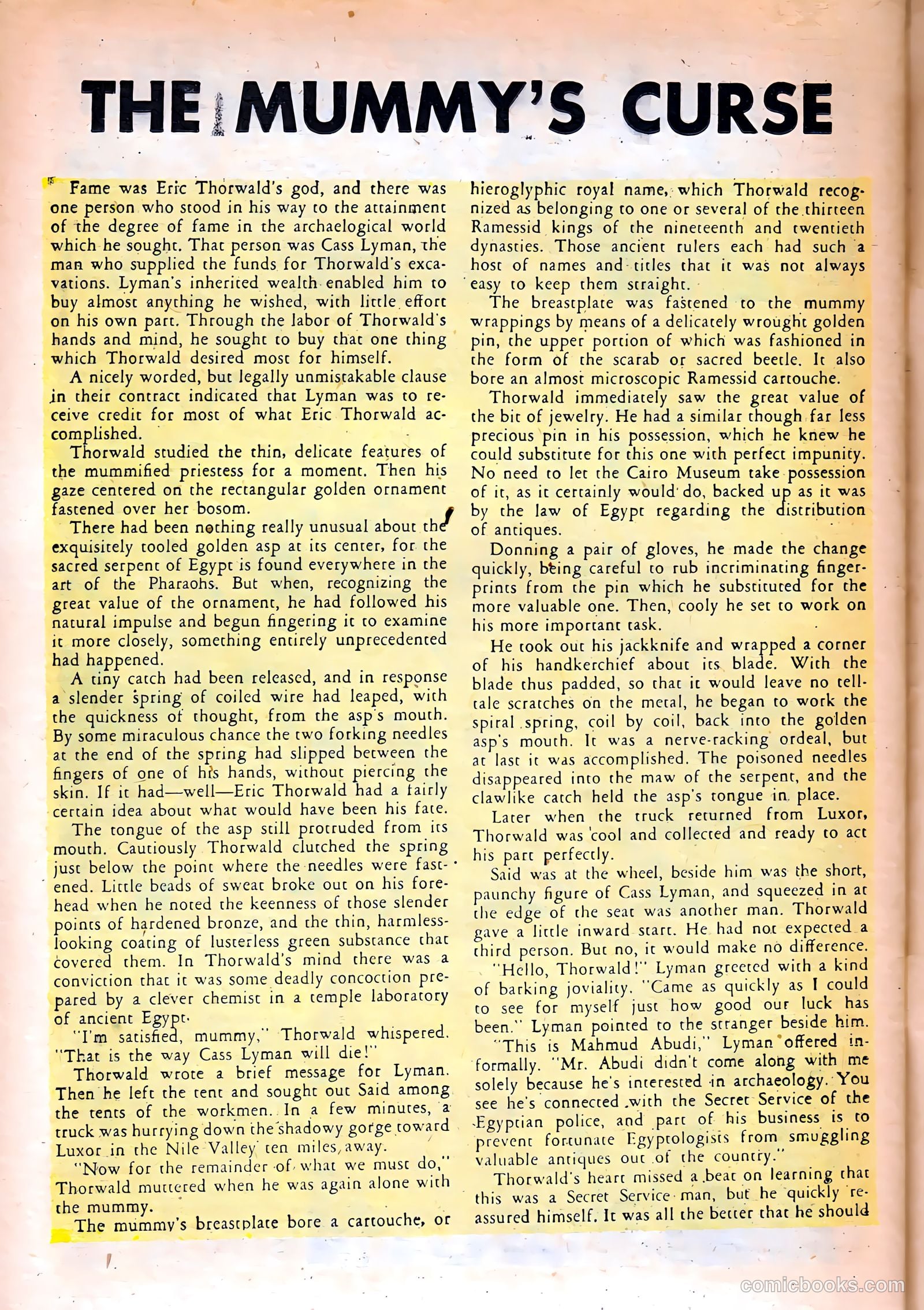 The Beyond #1 (1950) — page 26 of 36