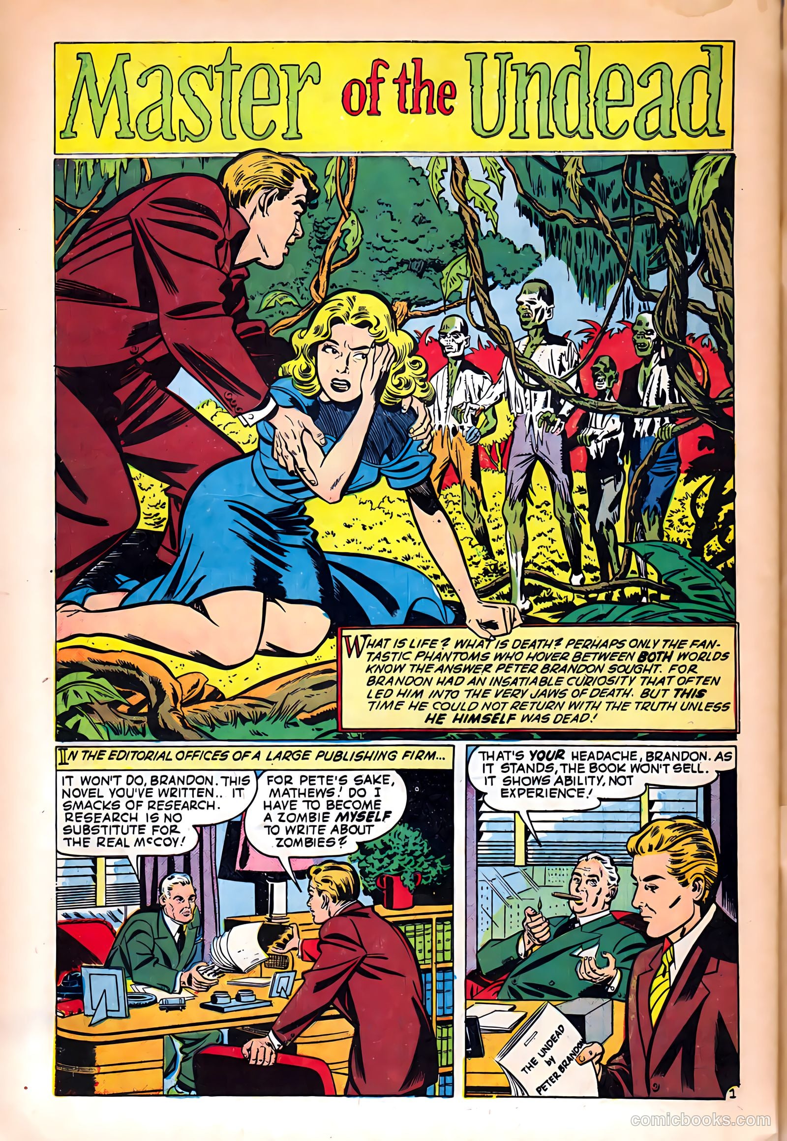 The Beyond #1 (1950) — page 28 of 36