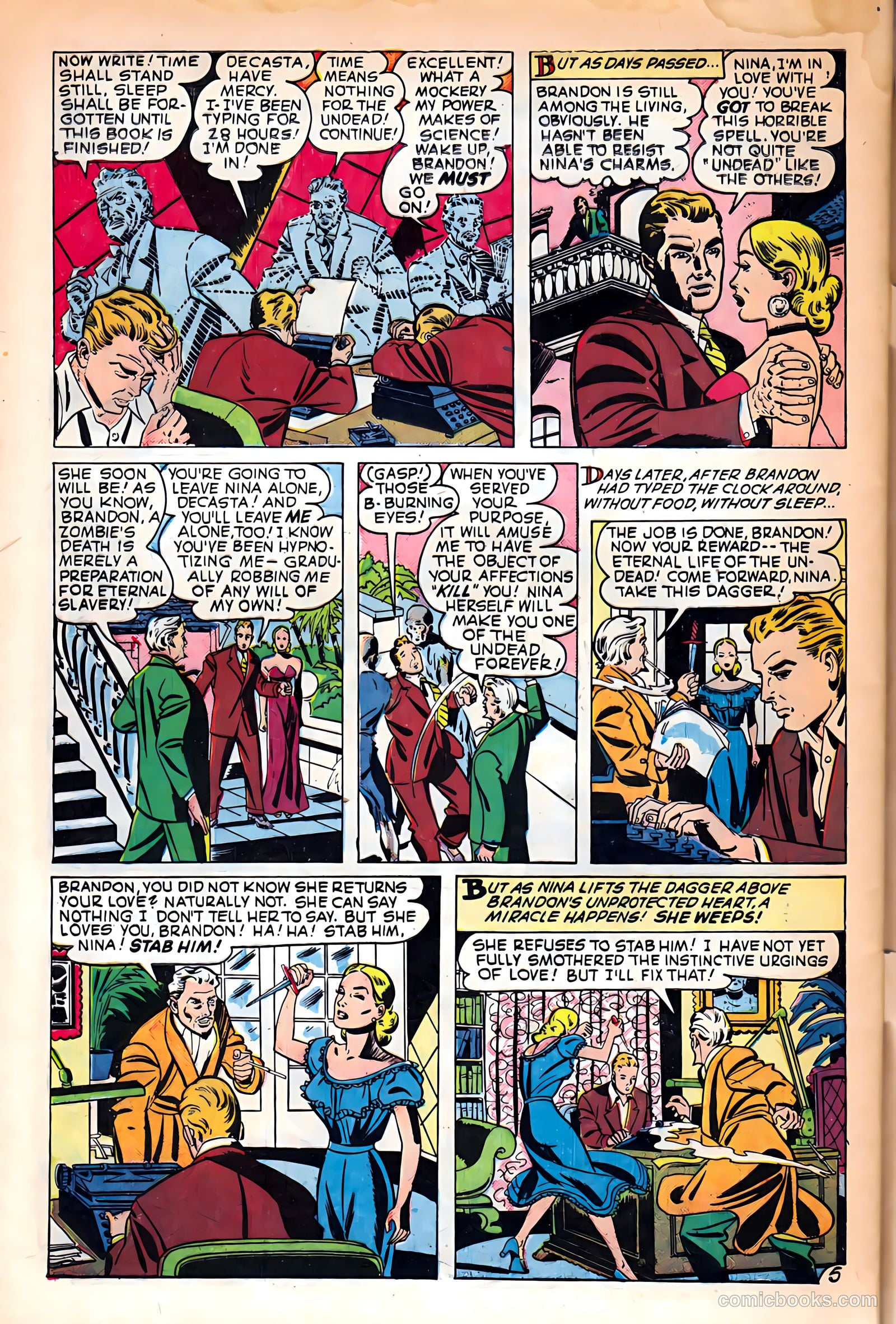 The Beyond #1 (1950) — page 32 of 36