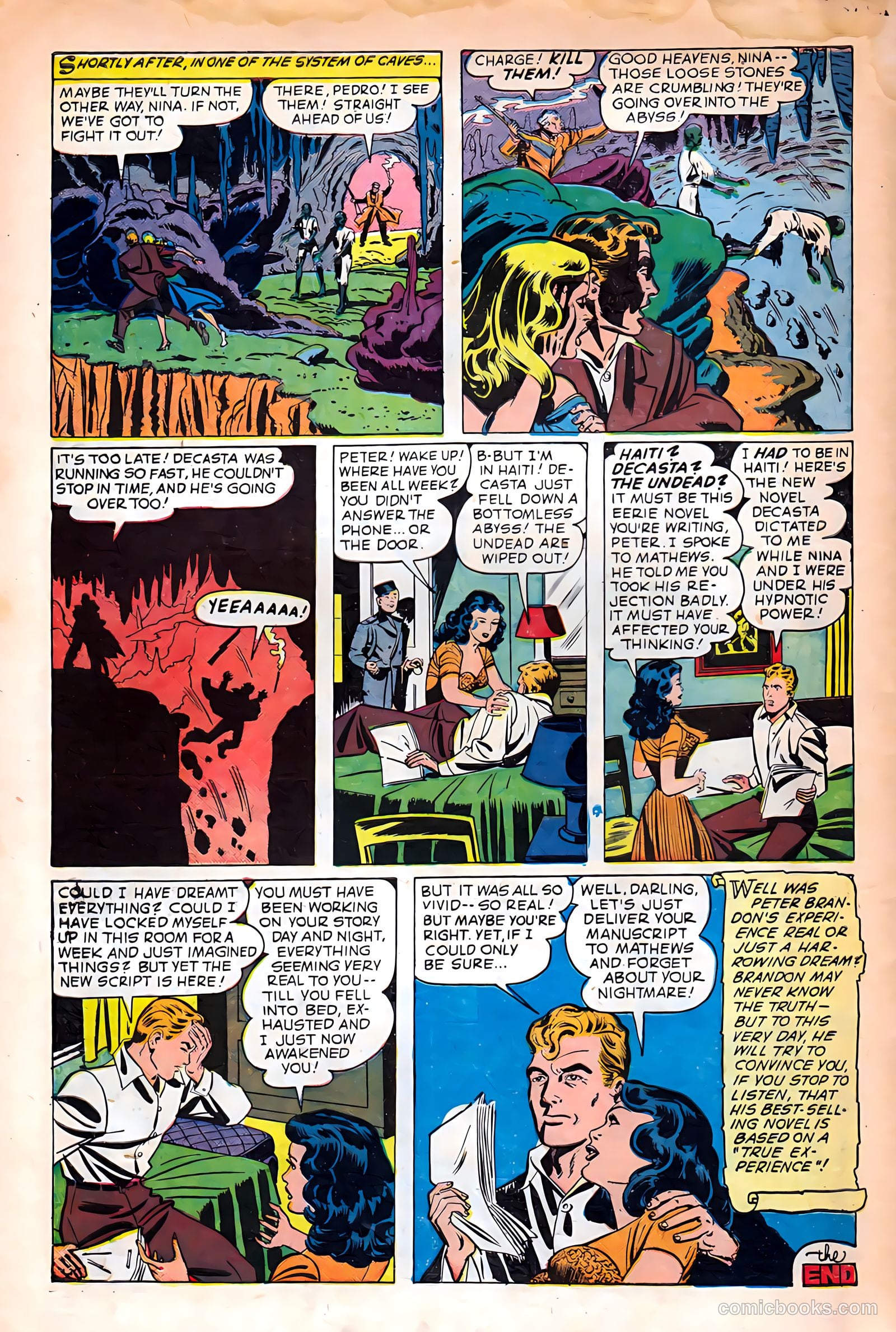 The Beyond #1 (1950) — page 34 of 36