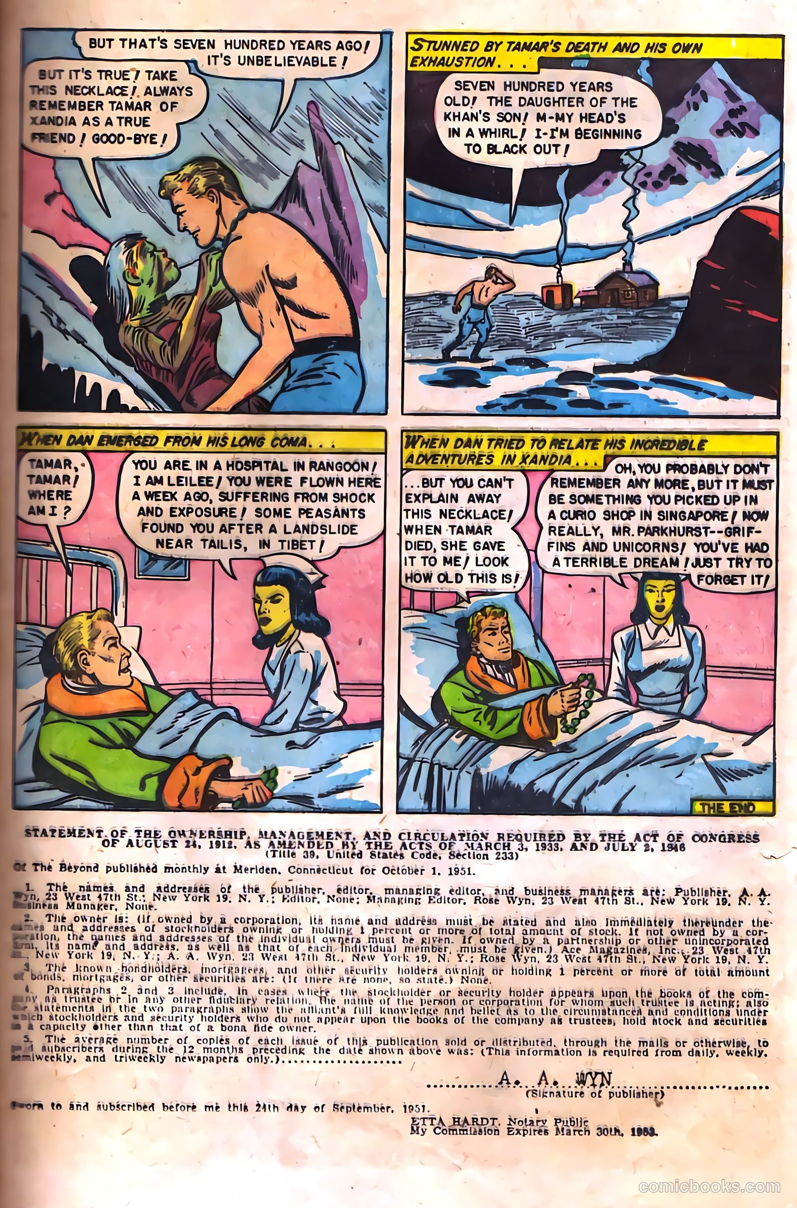 The Beyond #10 (1952) — page 25 of 36