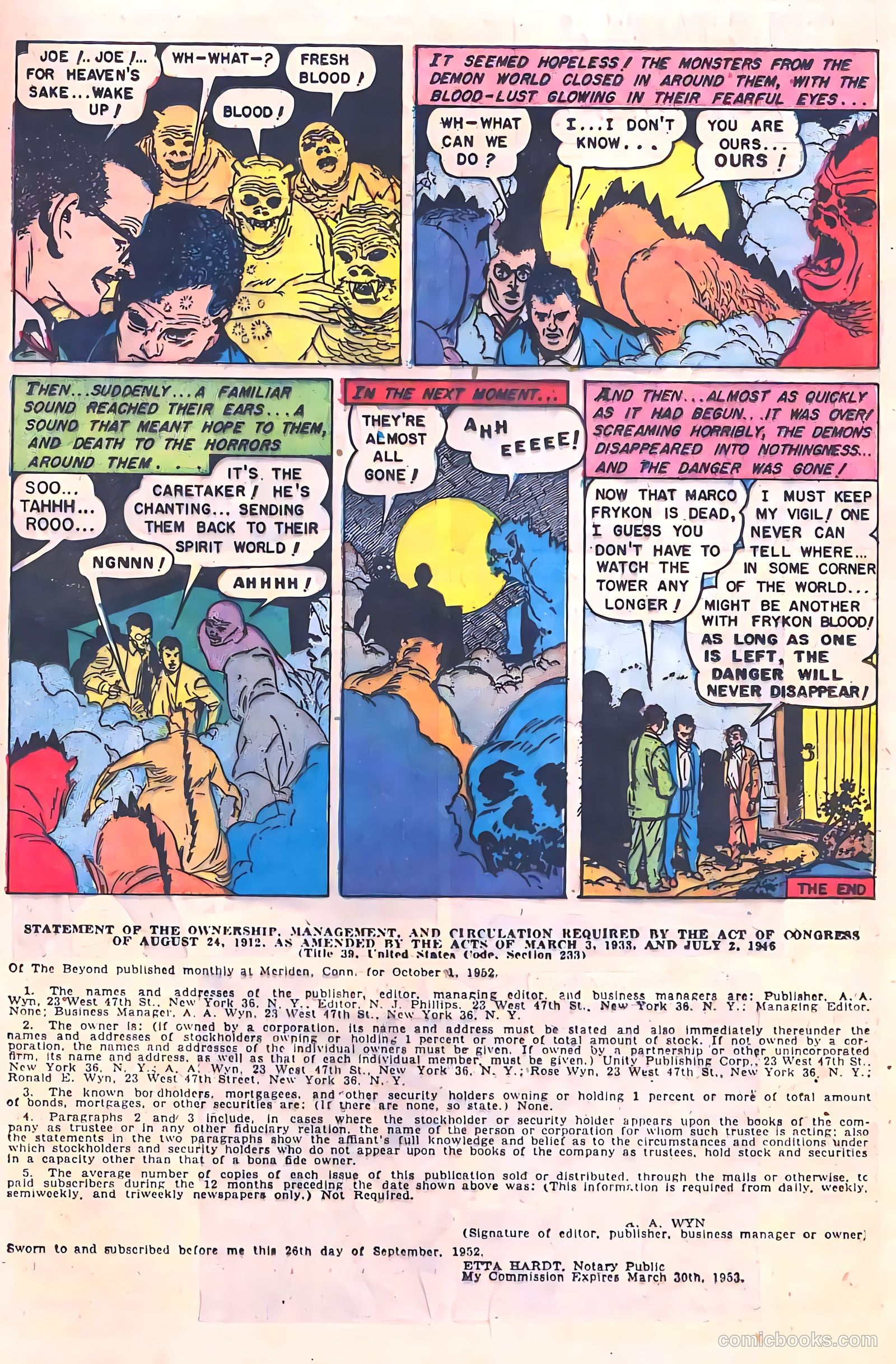 The Beyond #19 (1953) — page 17 of 36