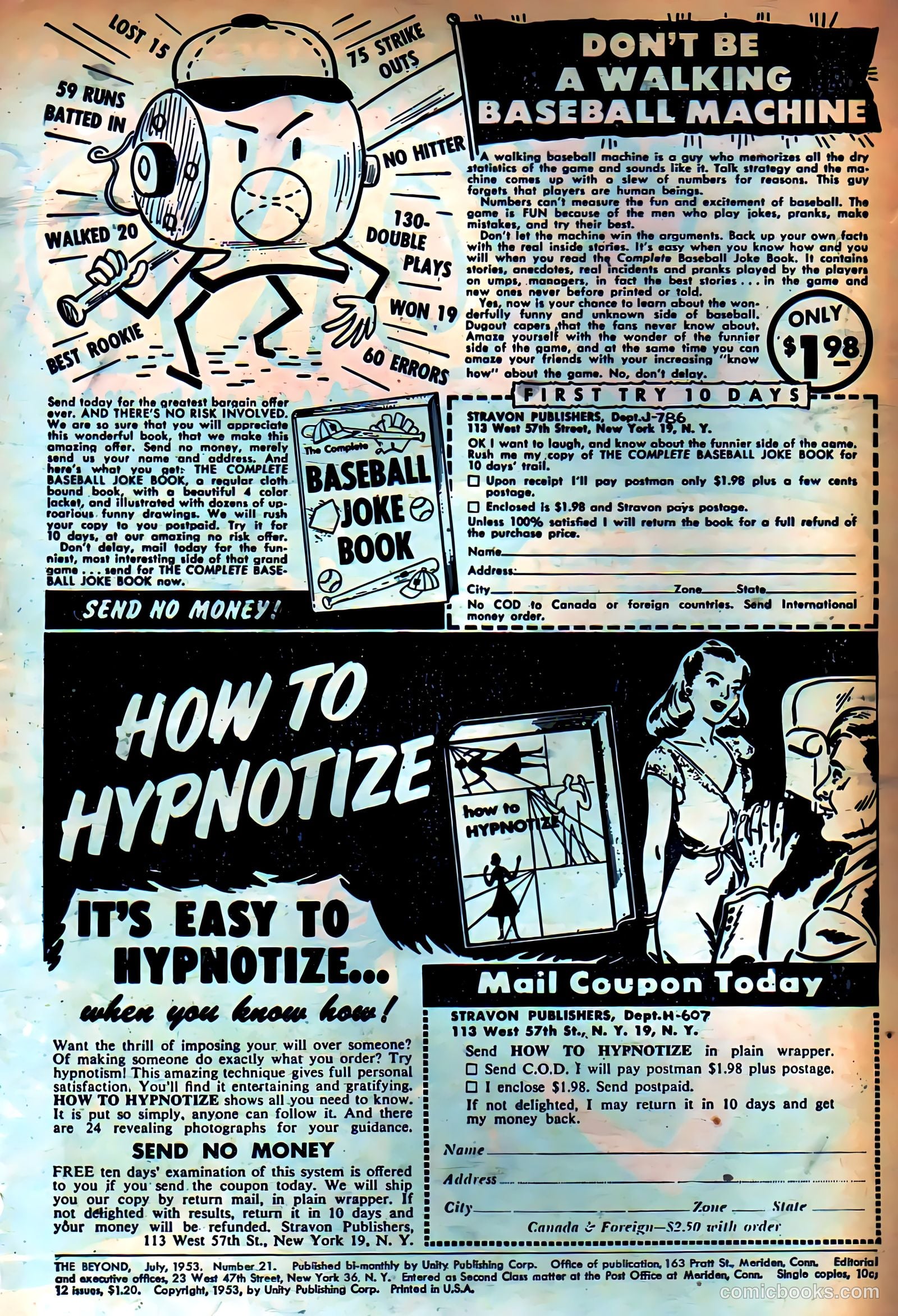 The Beyond #21 (1953) — page 2 of 36