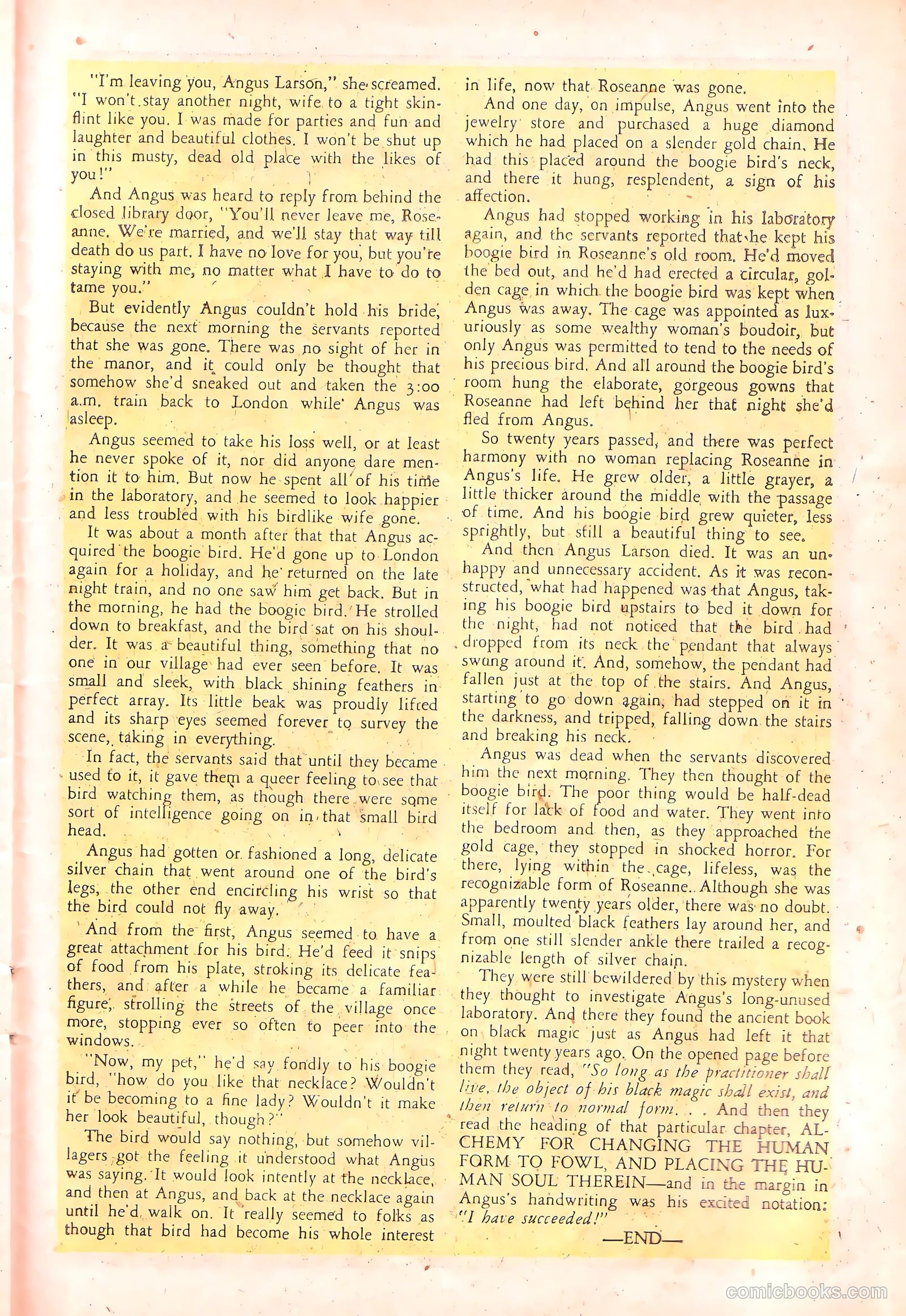 The Beyond #23 (1953) — page 27 of 36