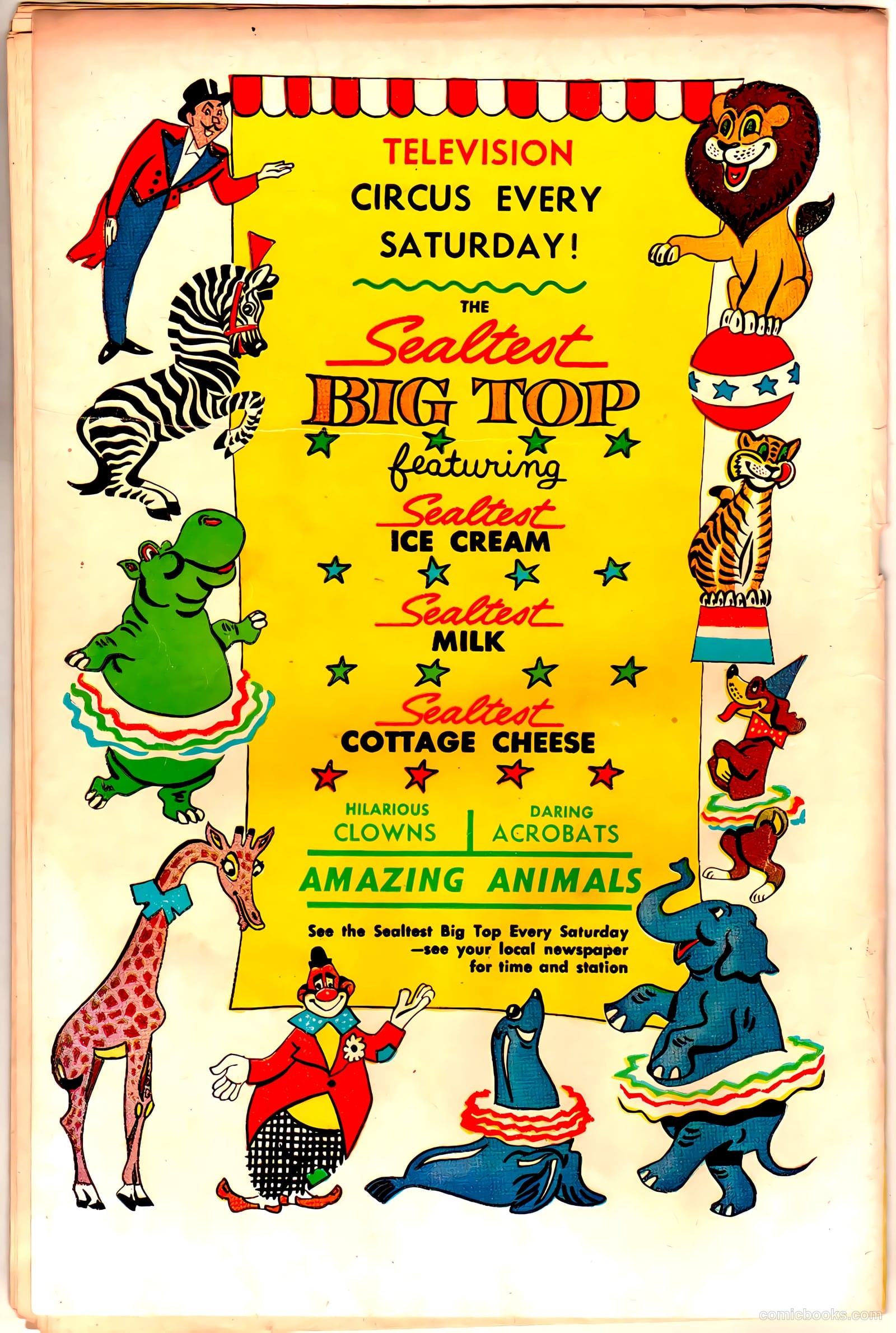 The Big Top #1 (1951) — page 36 of 36