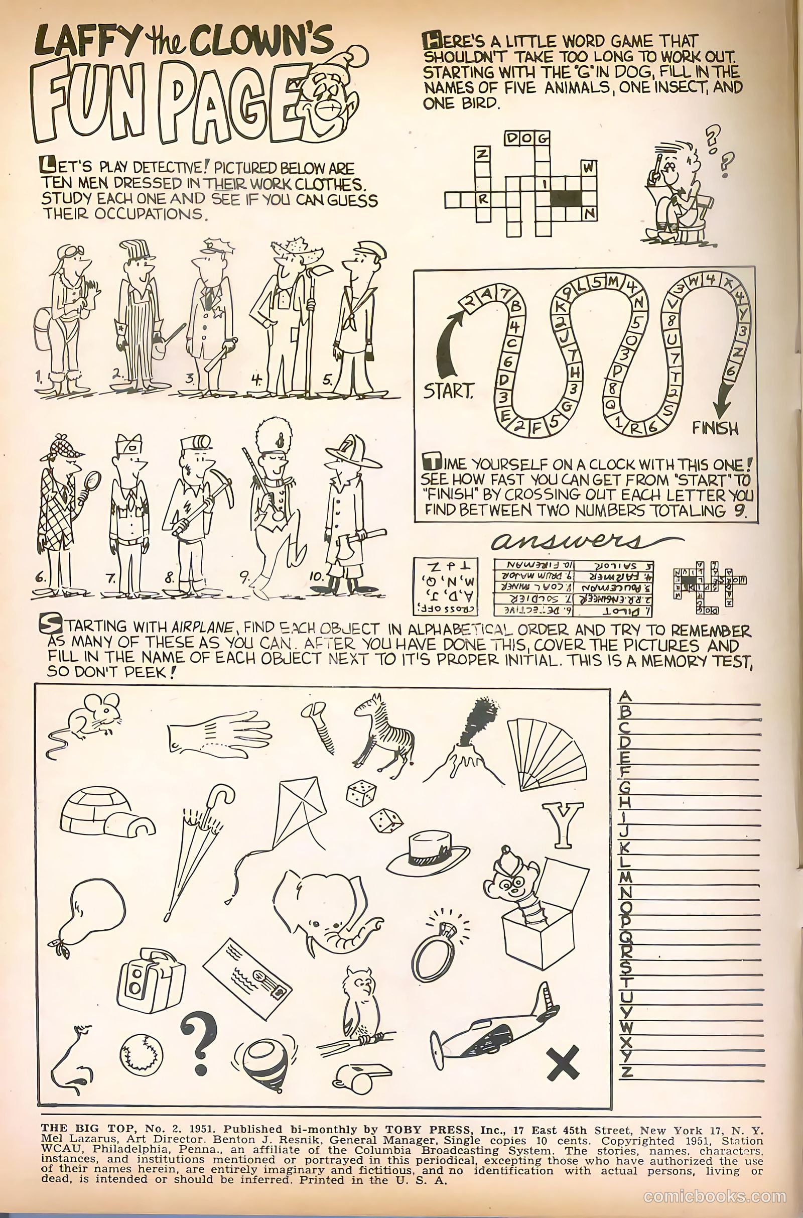 The Big Top #2 (1951) — page 2 of 36