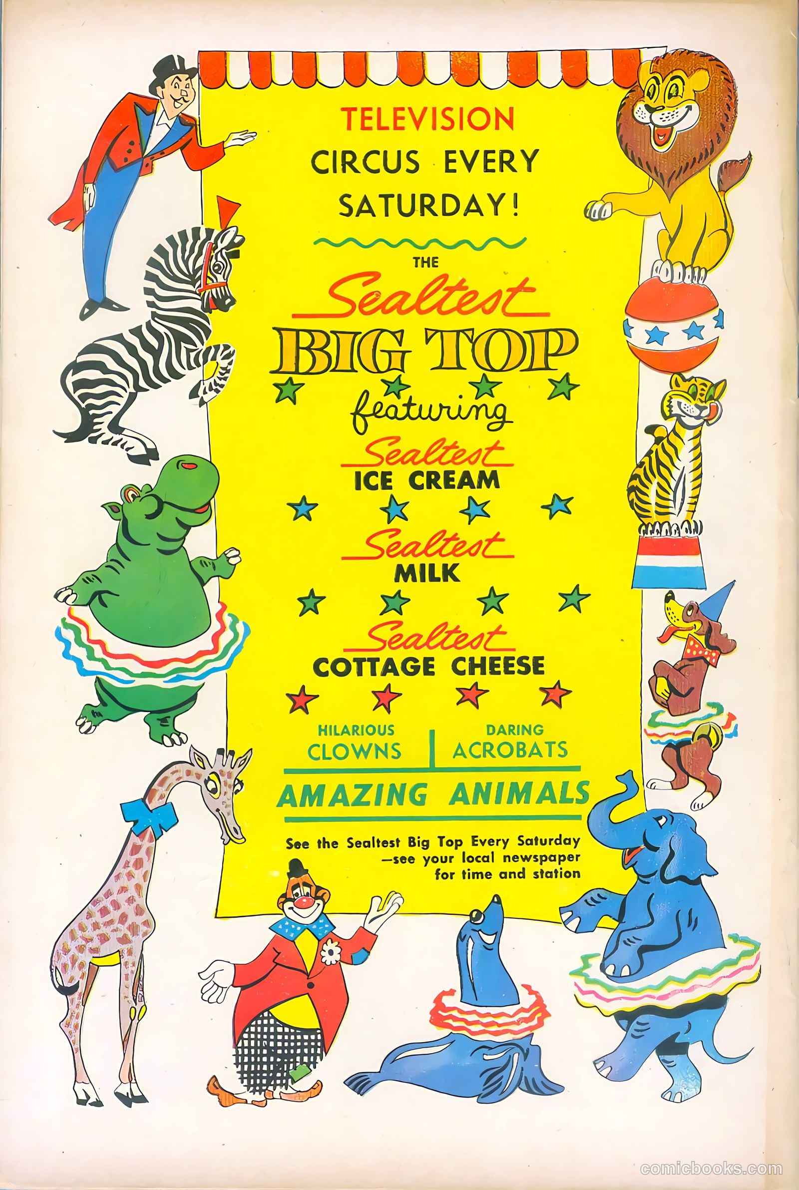 The Big Top #2 (1951) — page 36 of 36