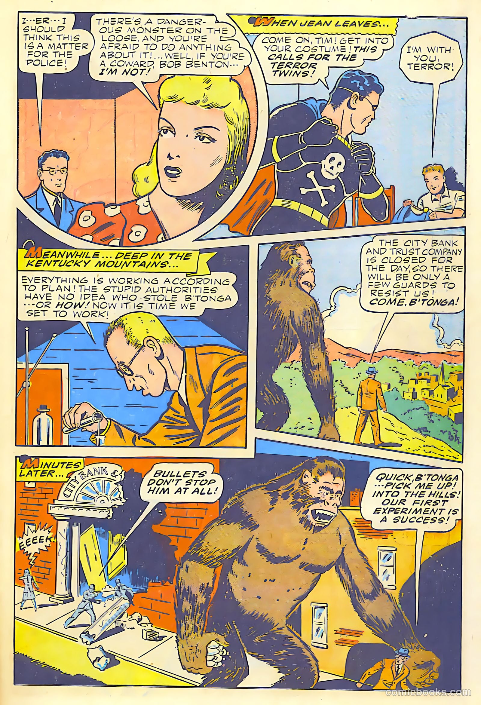 The Black Terror #10 (1945) — page 31 of 45