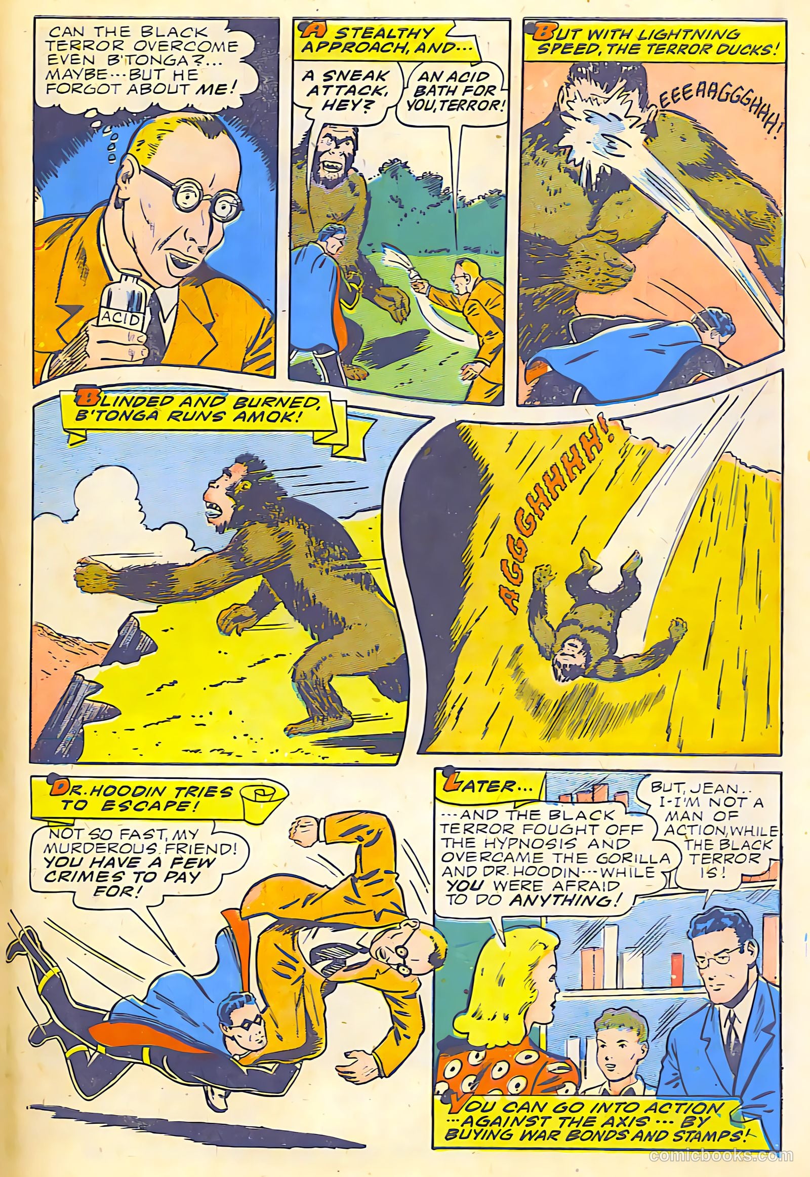 The Black Terror #10 (1945) — page 37 of 45