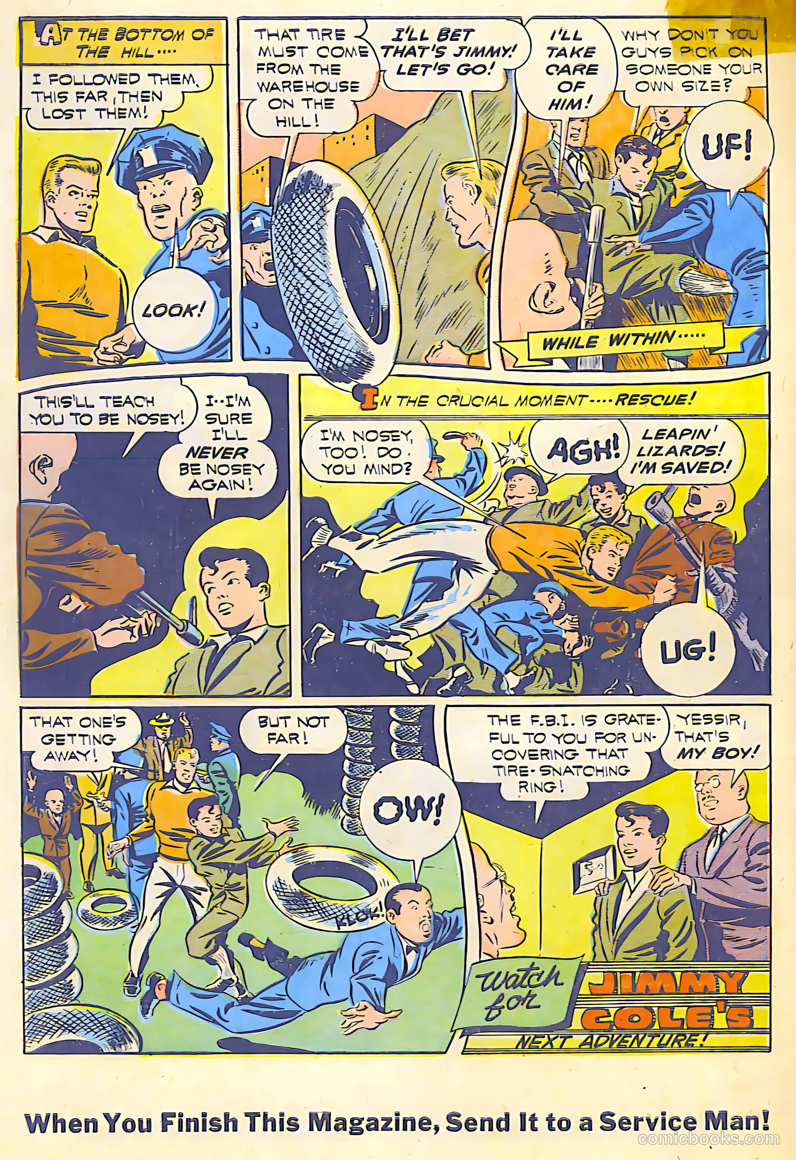 The Black Terror #10 (1945) — page 45 of 45