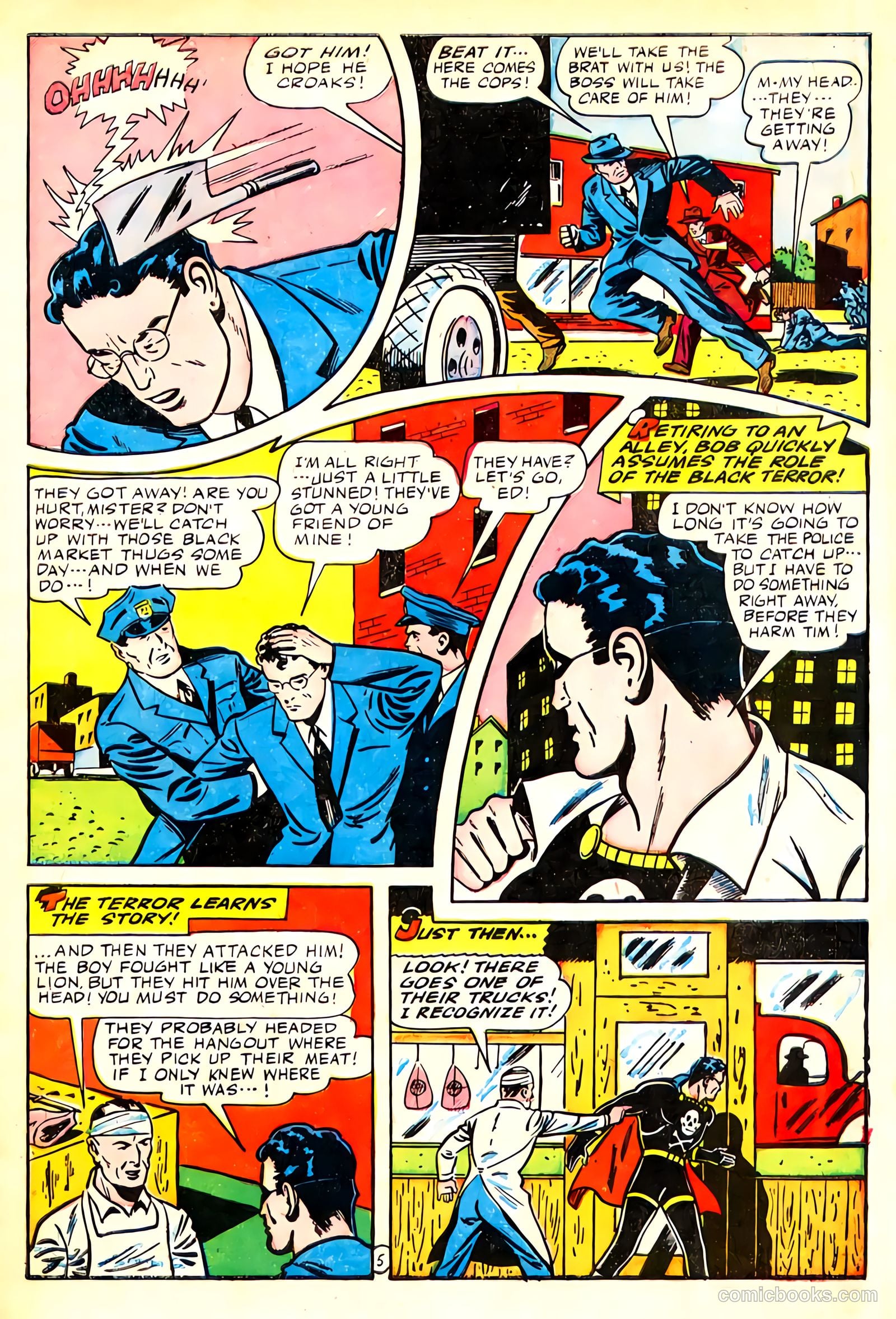 The Black Terror #13 (1946) — page 7 of 52