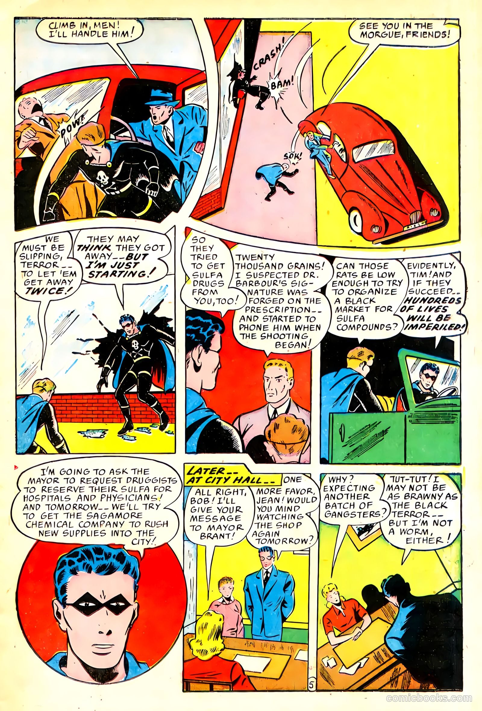 The Black Terror #13 (1946) — page 19 of 52