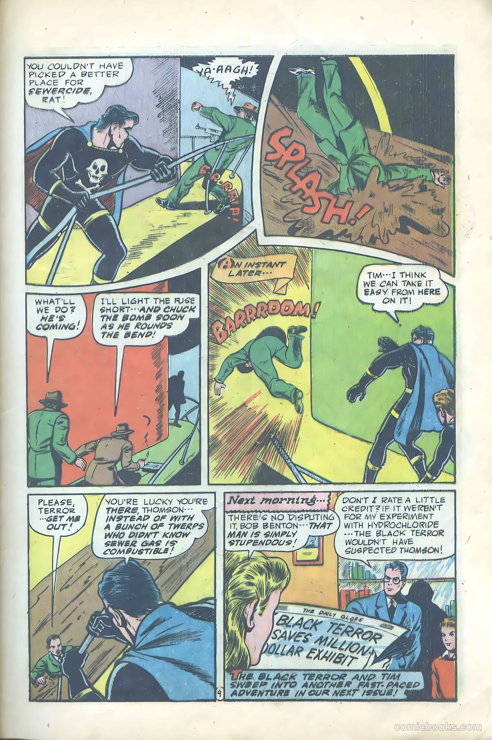 The Black Terror #14 (1946) — page 12 of 53