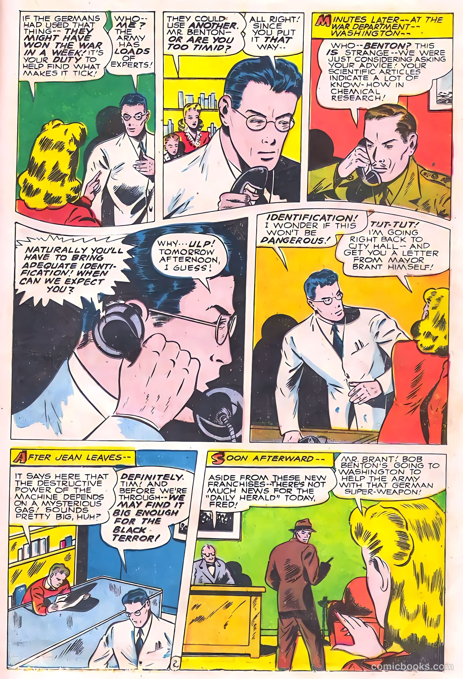 The Black Terror #15 (1946) — page 30 of 53