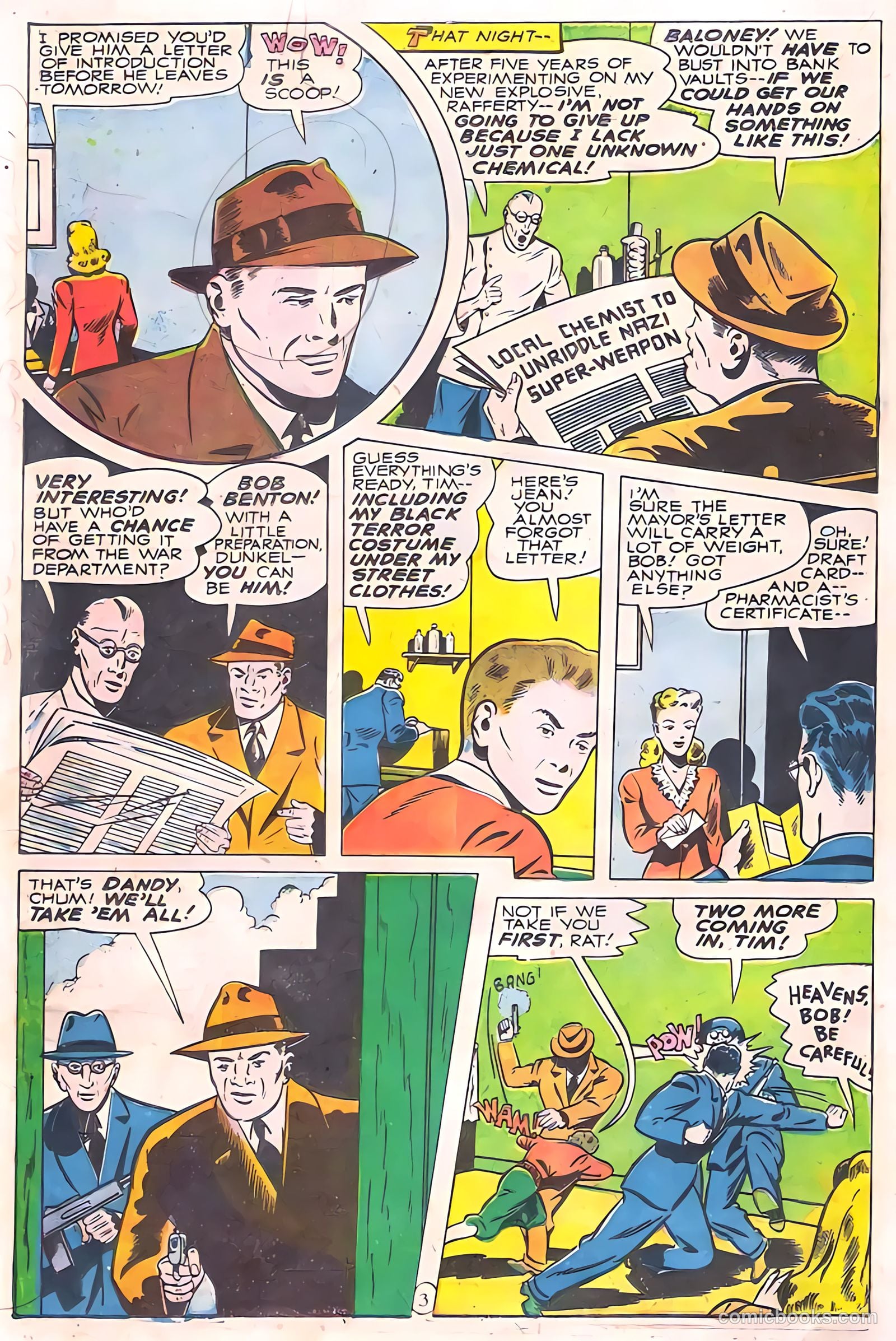 The Black Terror #15 (1946) — page 31 of 53