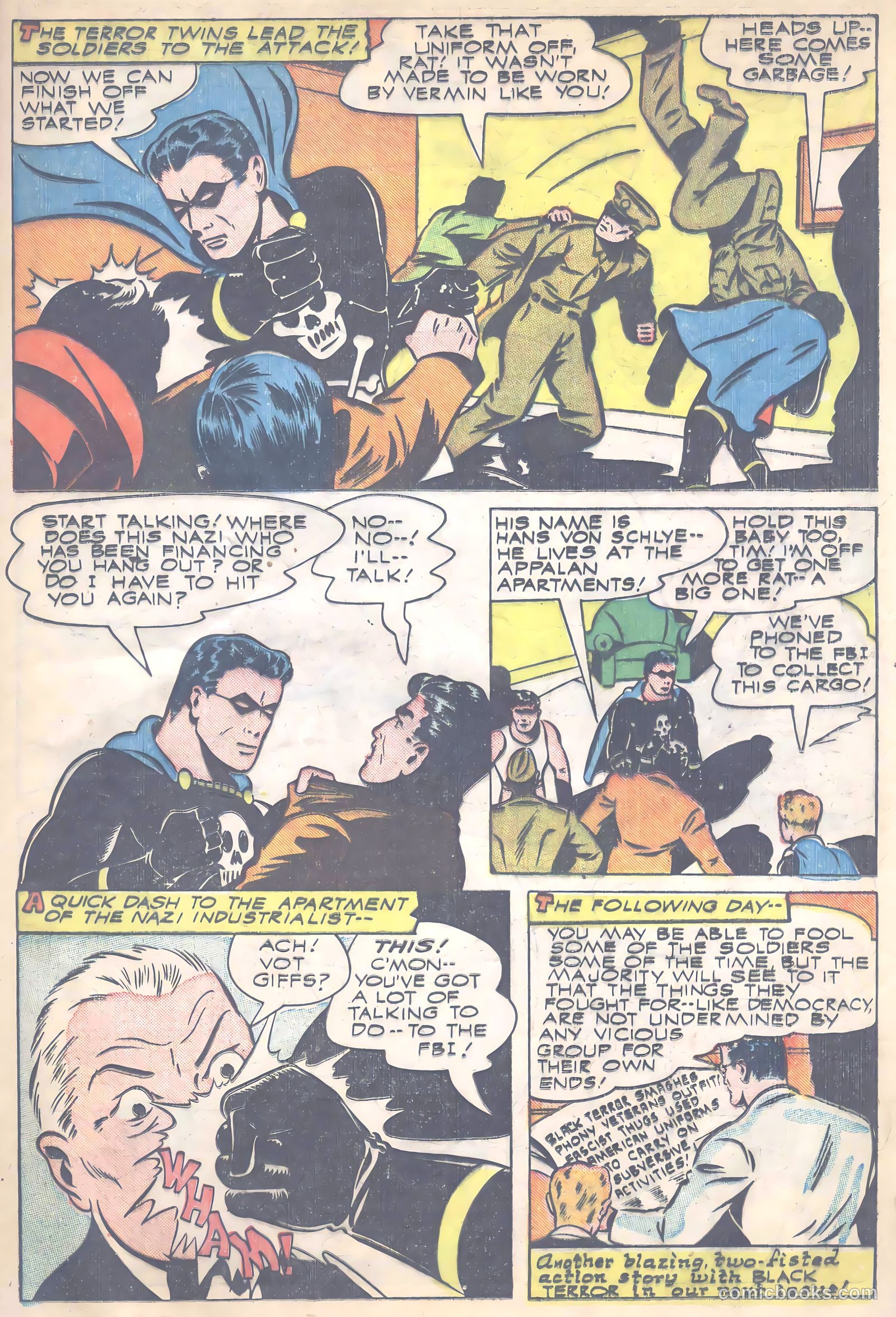 The Black Terror #16 (1946) — page 35 of 52