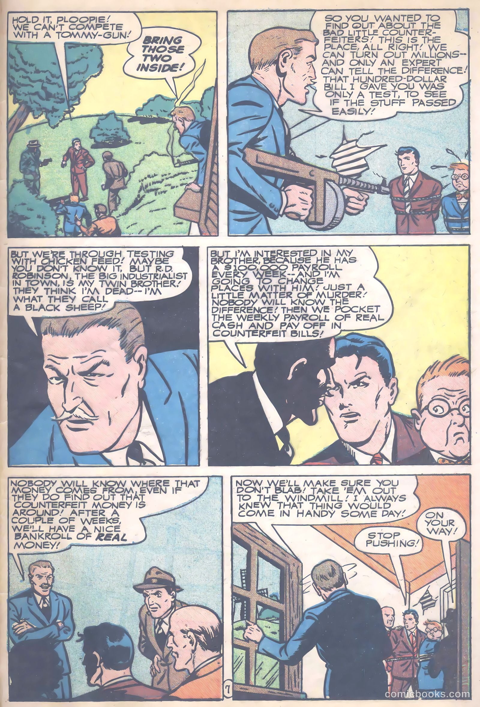 The Black Terror #16 (1946) — page 45 of 52