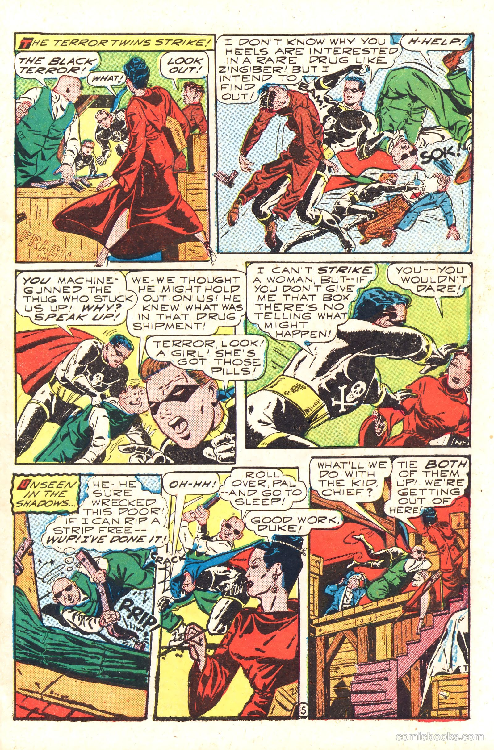 The Black Terror #17 (1947) — page 7 of 52