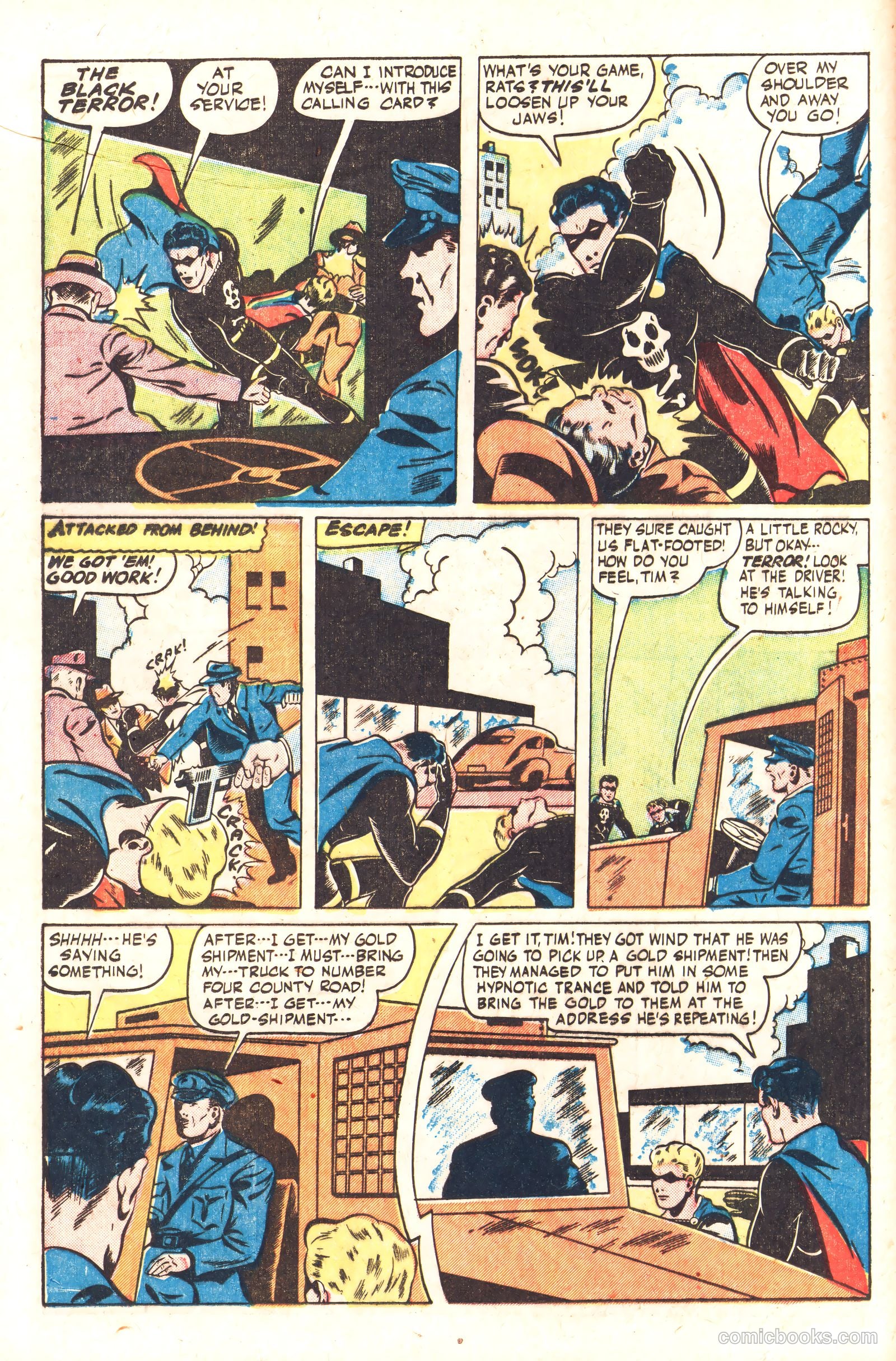 The Black Terror #17 (1947) — page 16 of 52