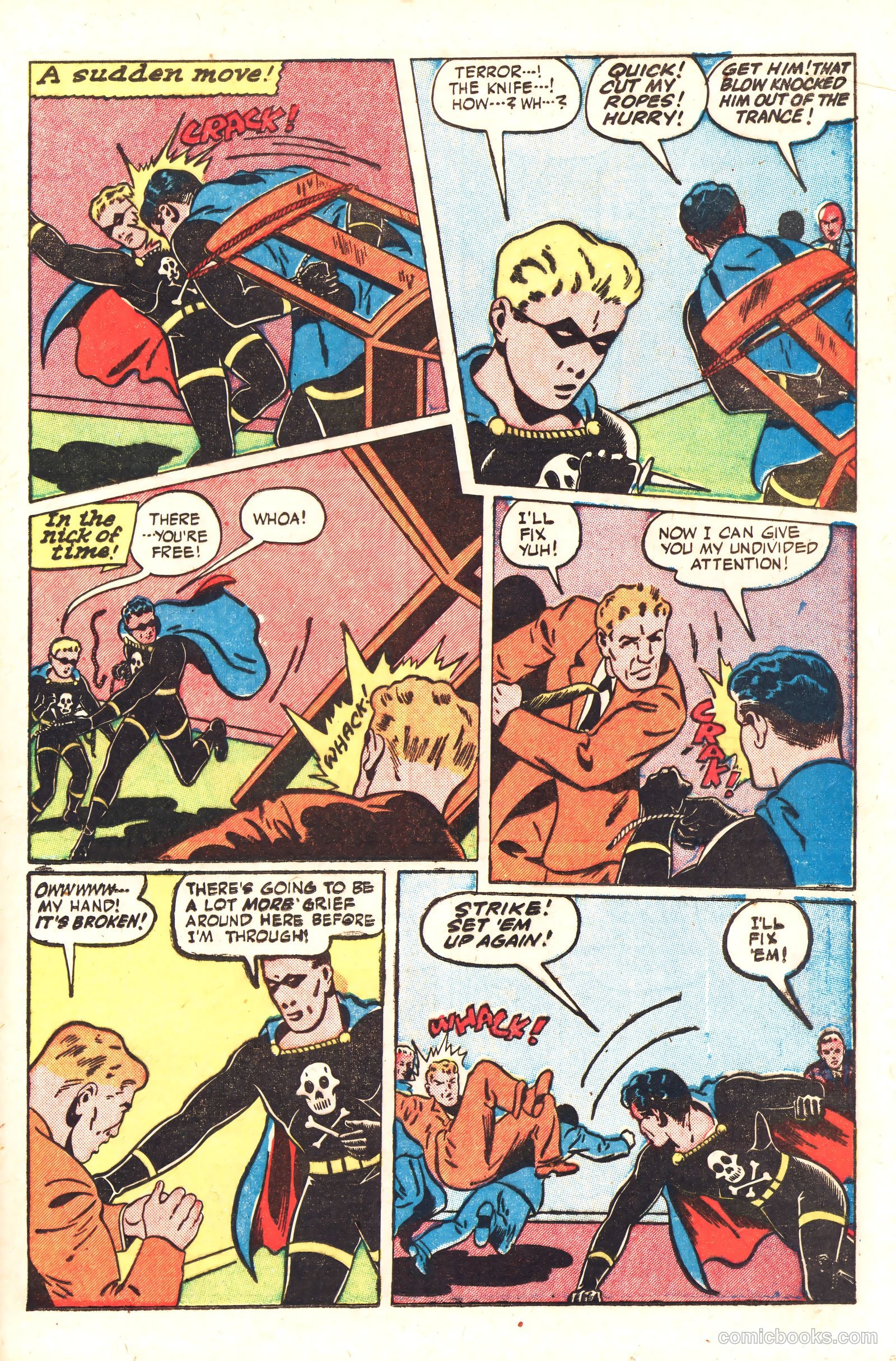 The Black Terror #17 (1947) — page 21 of 52