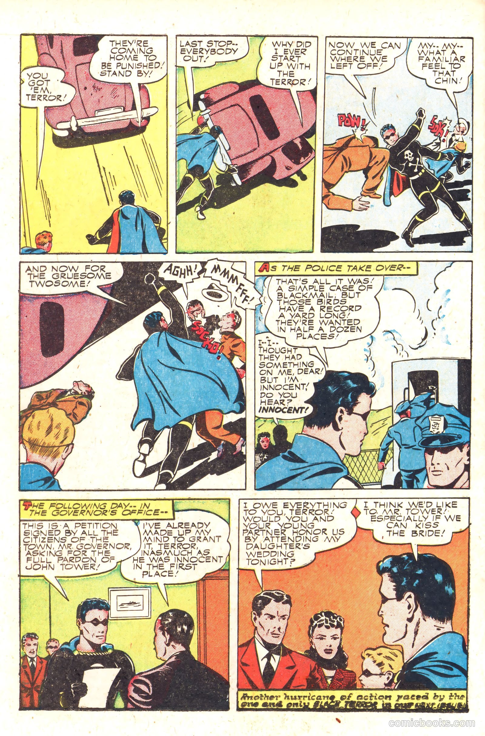 The Black Terror #17 (1947) — page 34 of 52