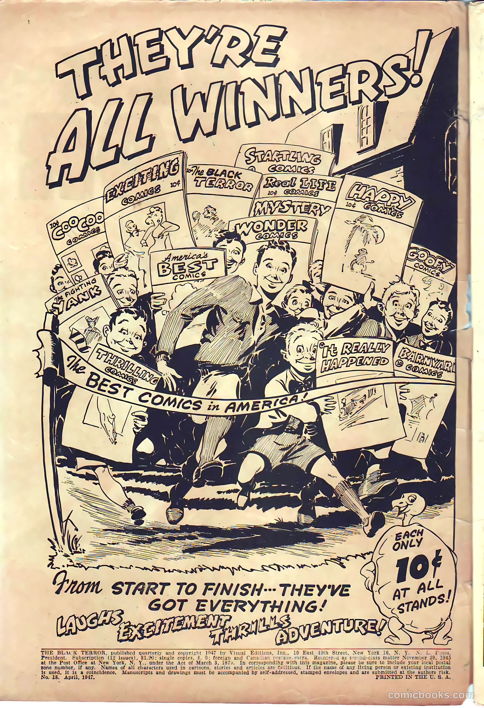 The Black Terror #18 (1947) — page 3 of 53