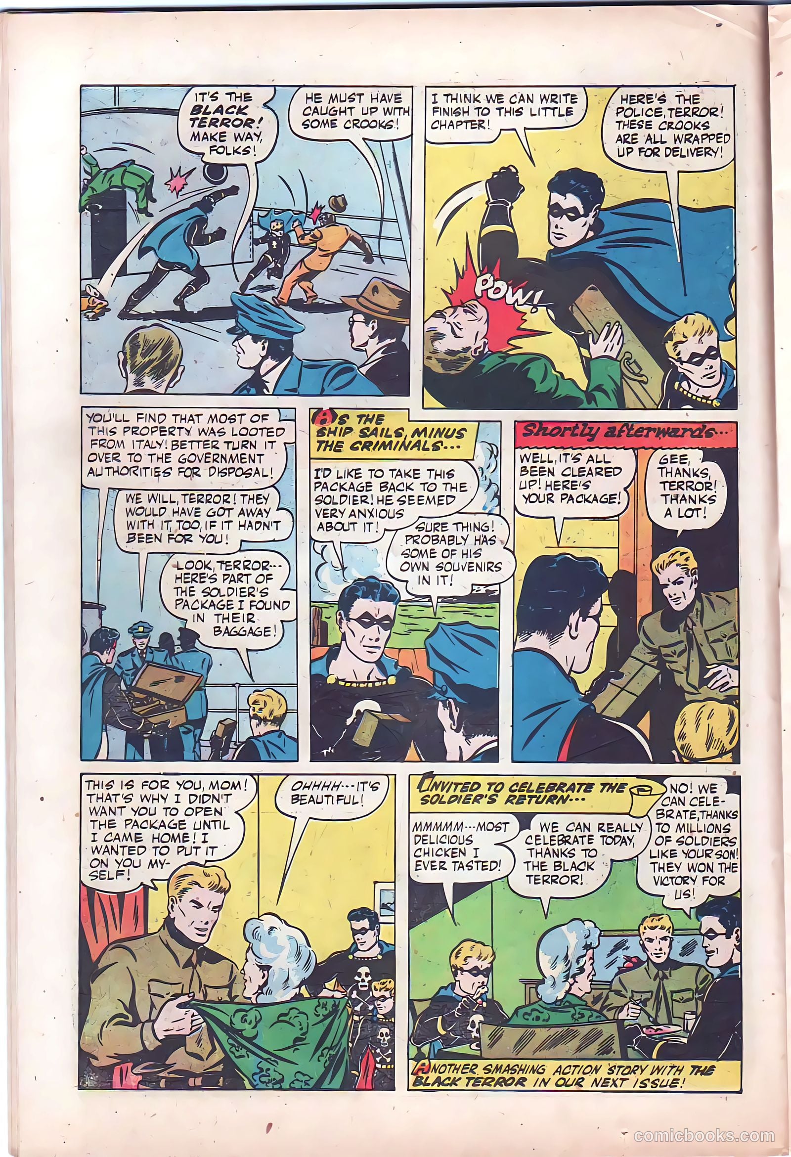 The Black Terror #18 (1947) — page 23 of 53