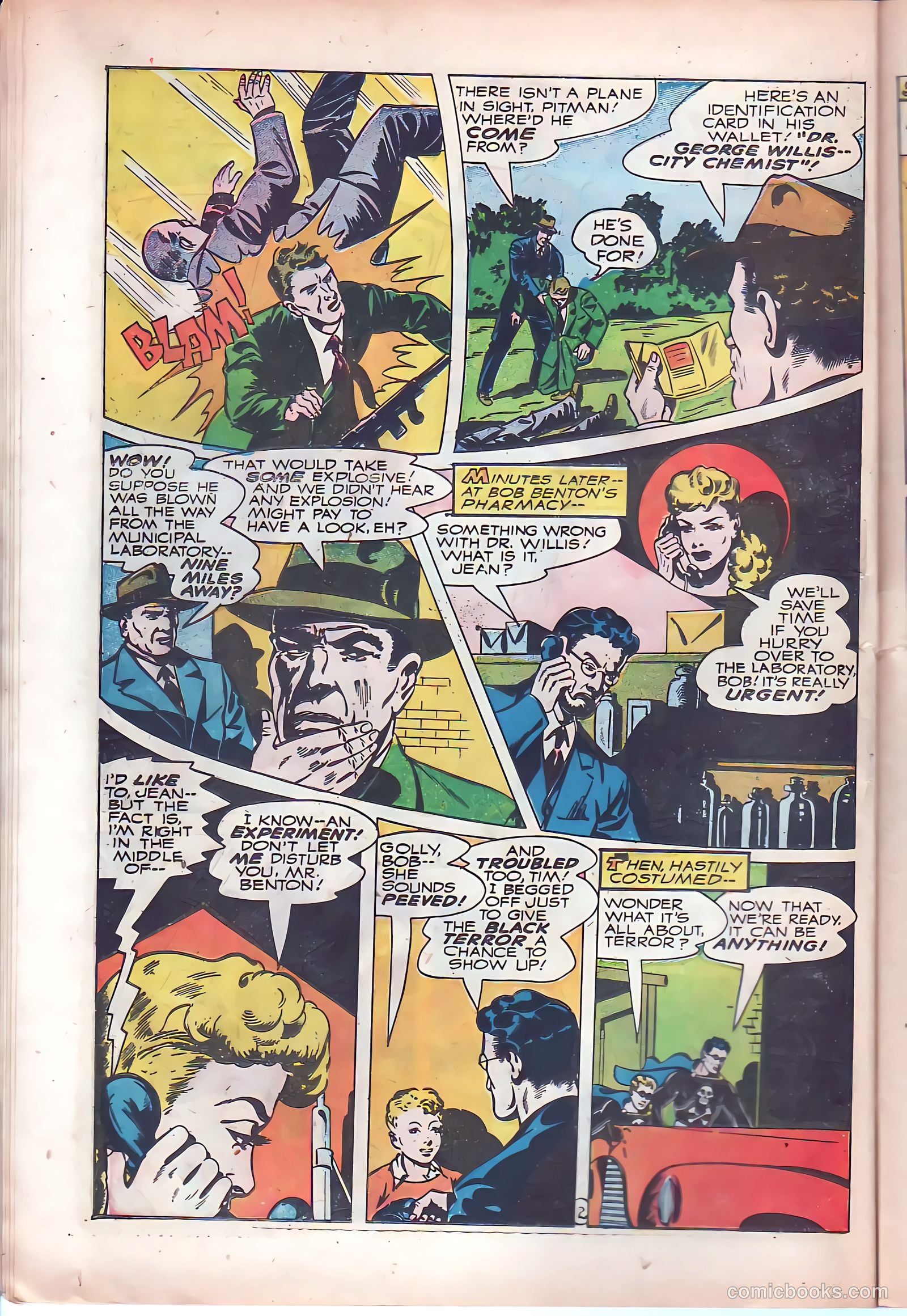 The Black Terror #19 (1947) — page 16 of 52