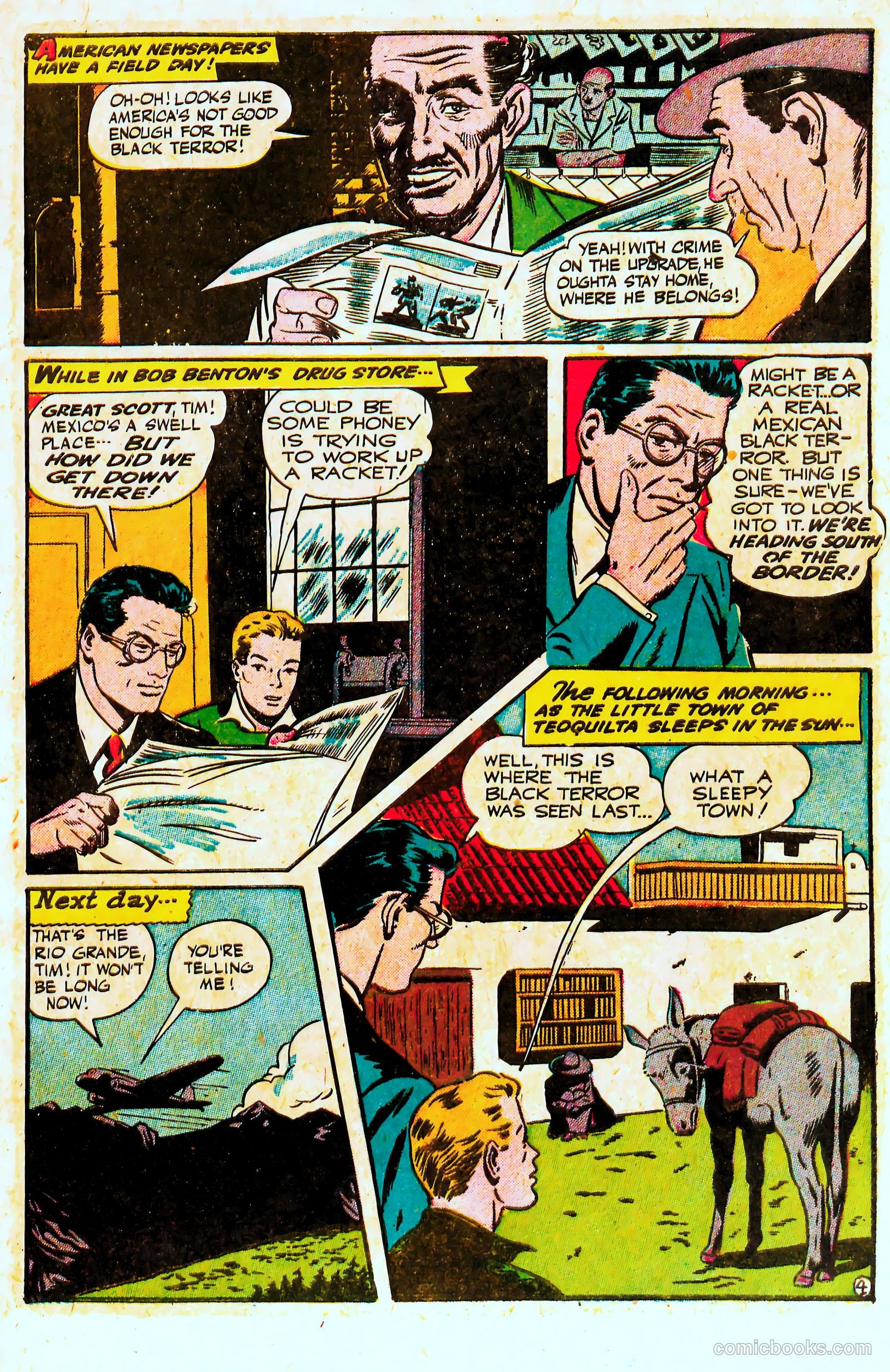 The Black Terror #20 (1947) — page 7 of 52