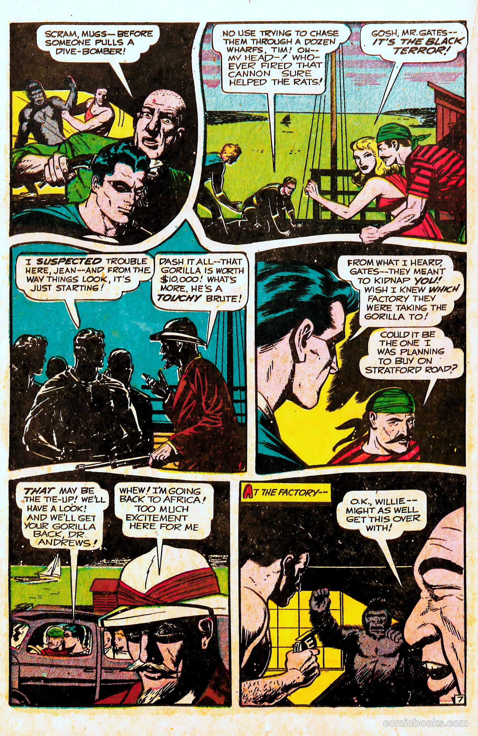 The Black Terror #20 (1947) — page 22 of 52