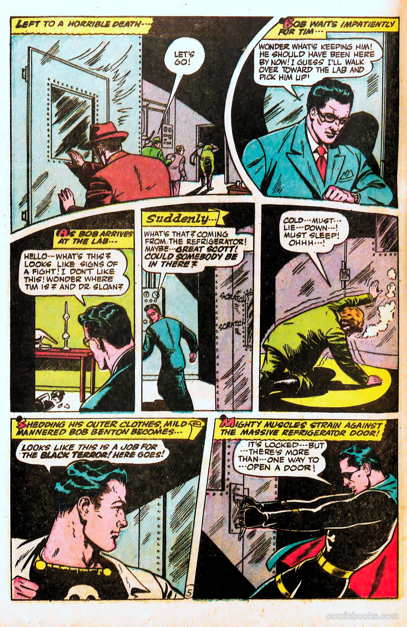 The Black Terror #20 (1947) — page 32 of 52