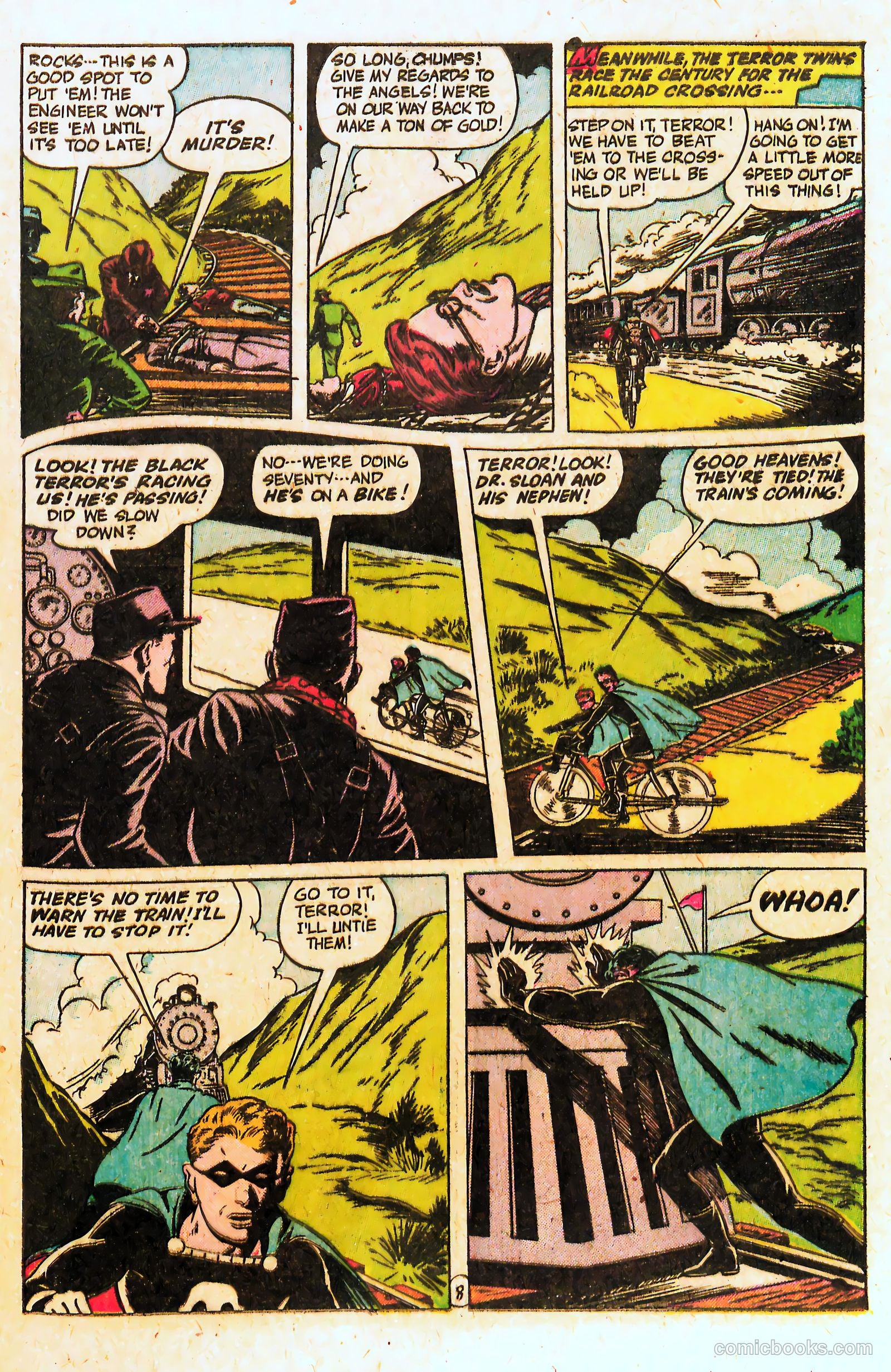 The Black Terror #20 (1947) — page 35 of 52