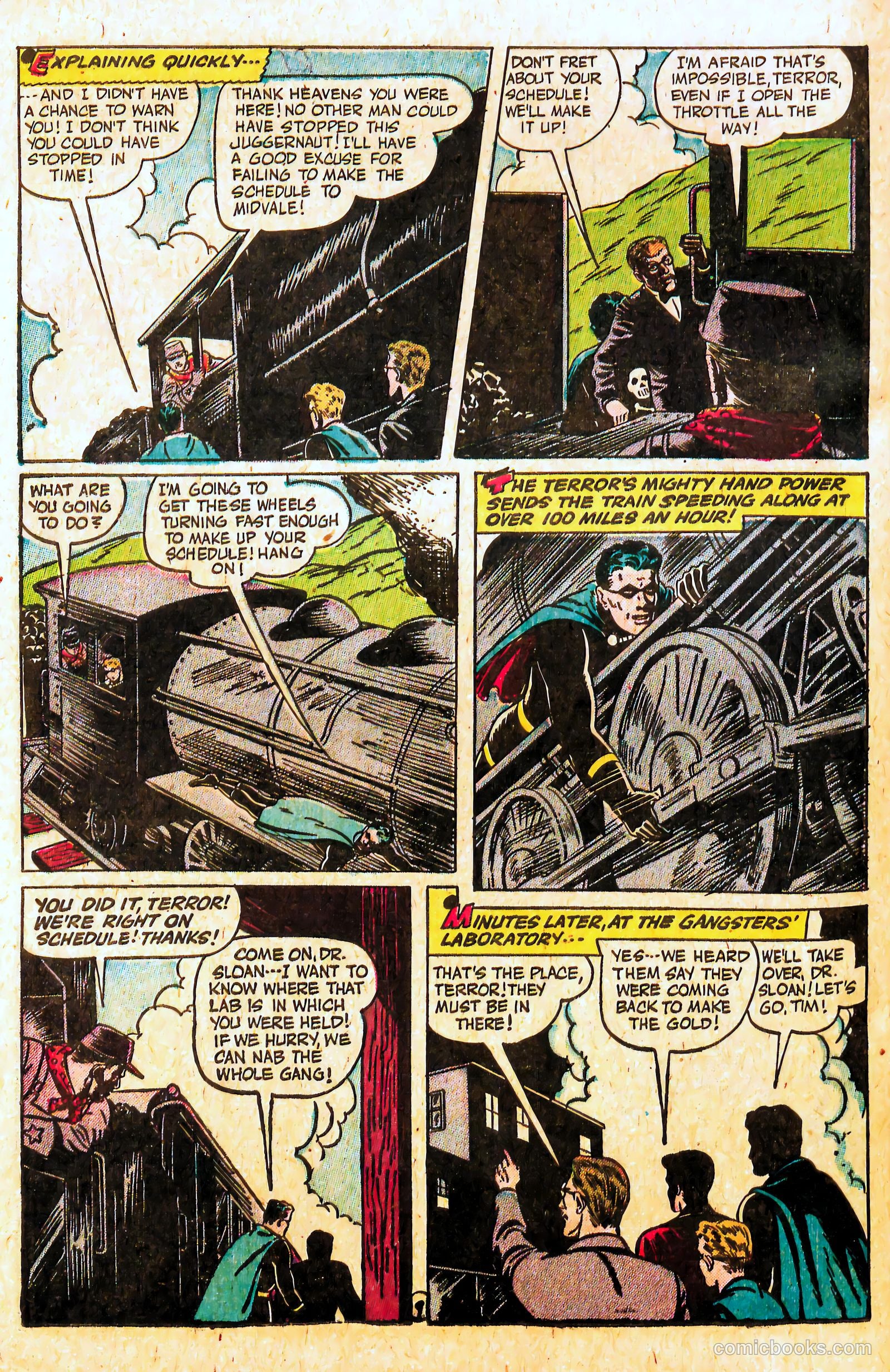 The Black Terror #20 (1947) — page 36 of 52