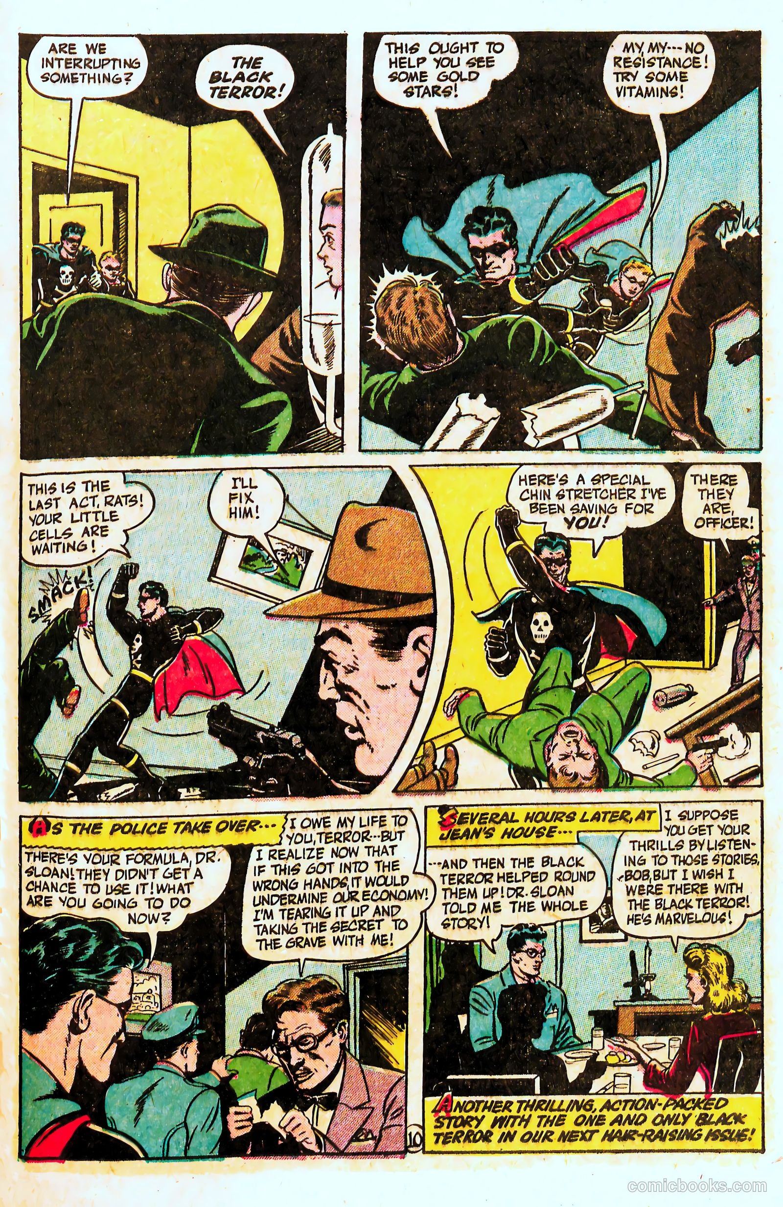 The Black Terror #20 (1947) — page 37 of 52