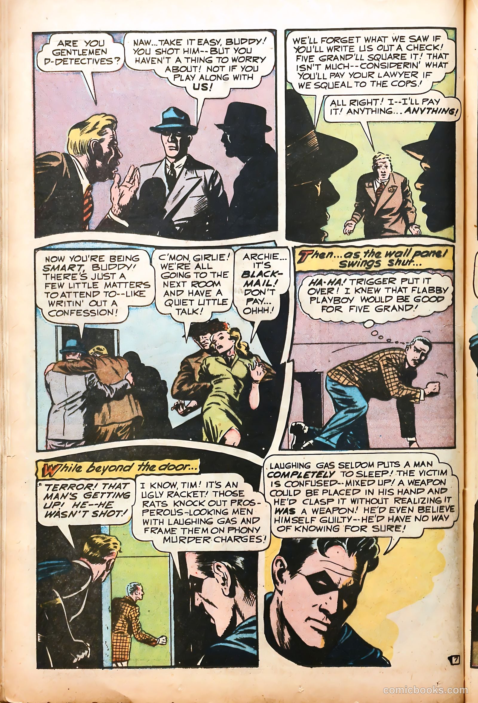The Black Terror #21 (1947) — page 32 of 52