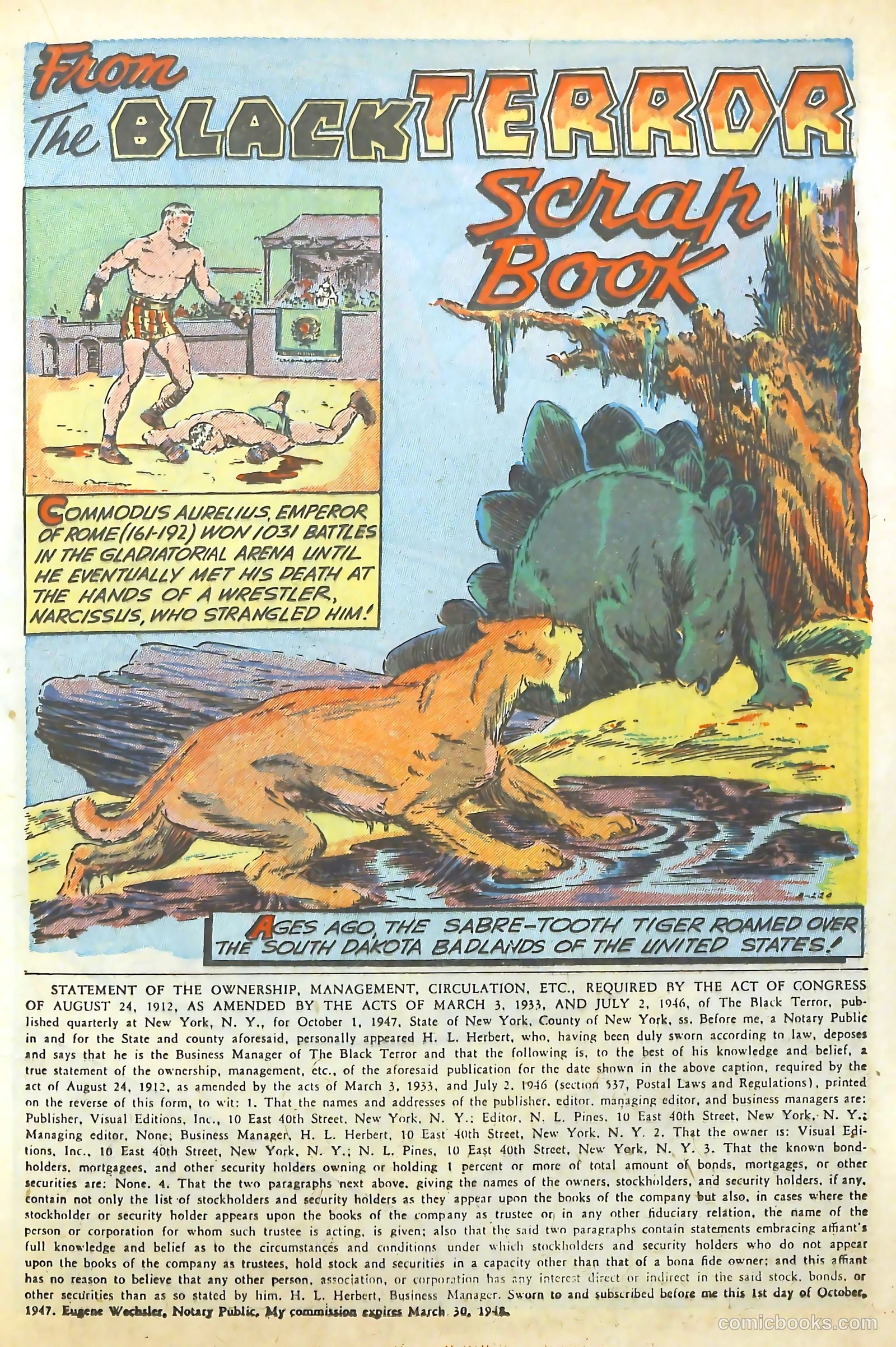 The Black Terror #22 (1948) — page 26 of 53