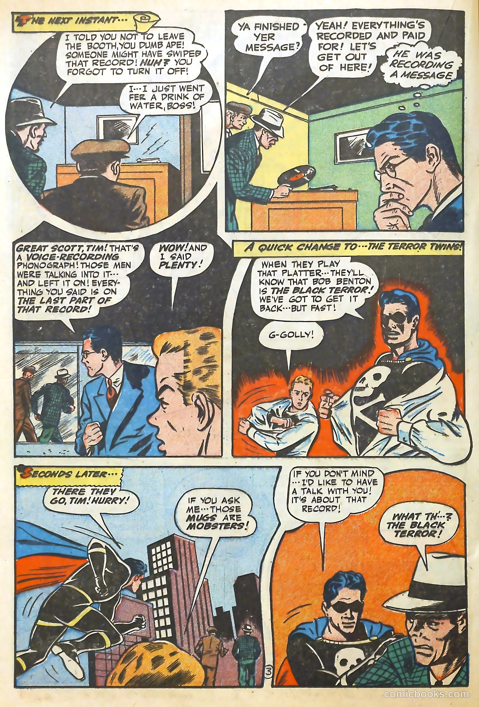 The Black Terror #22 (1948) — page 29 of 53