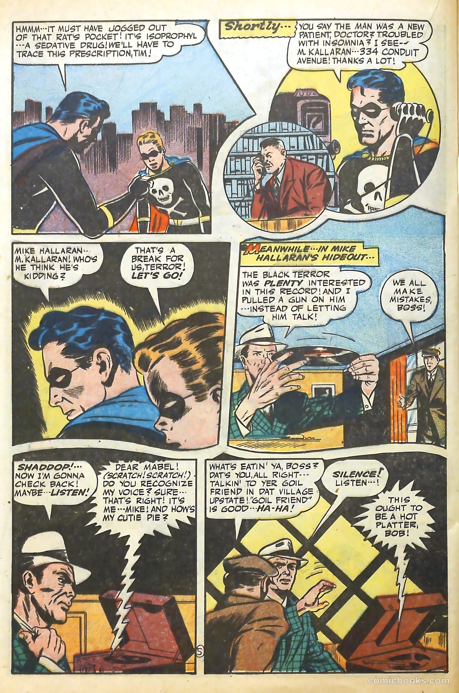 The Black Terror #22 (1948) — page 31 of 53