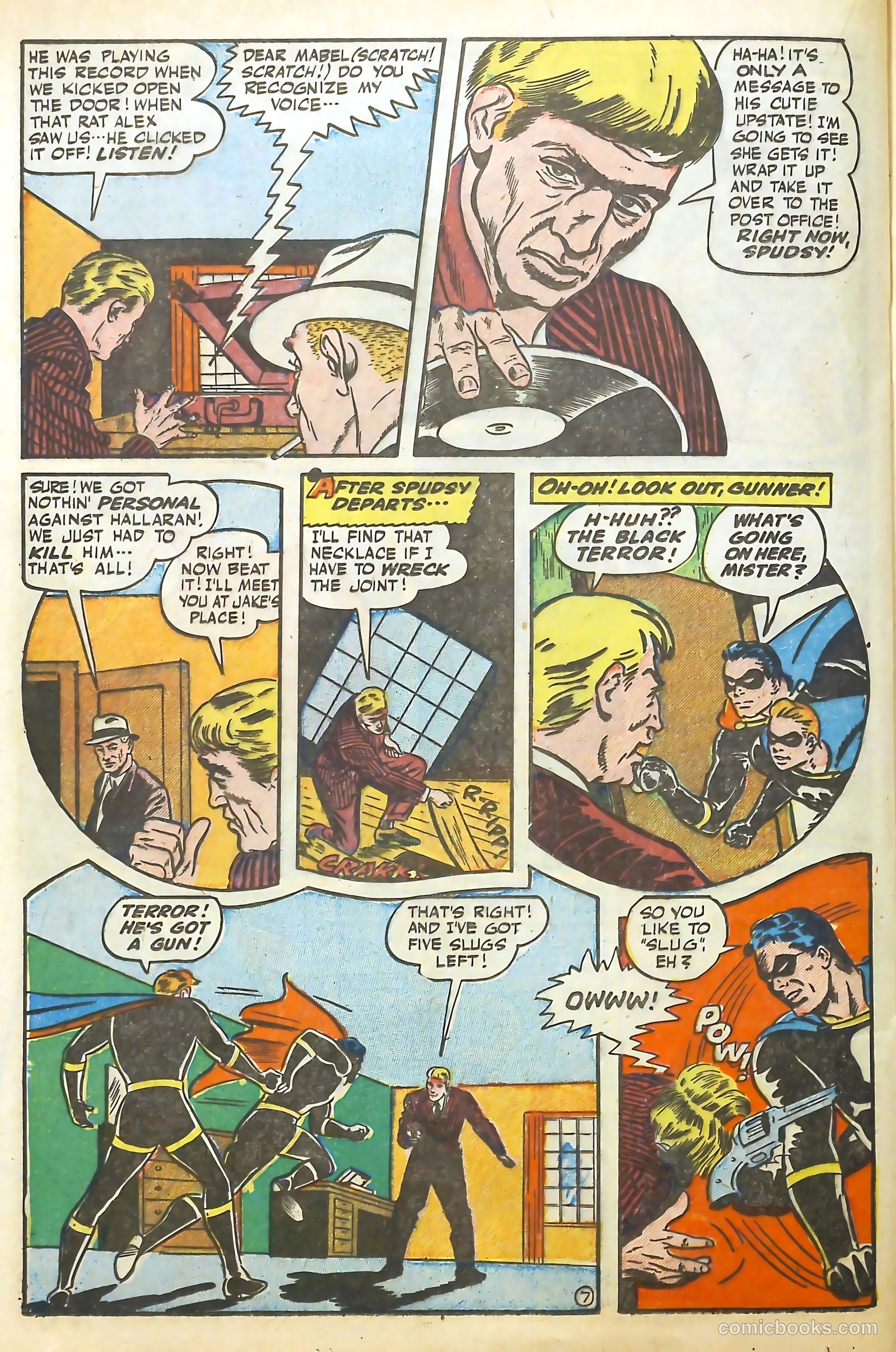The Black Terror #22 (1948) — page 33 of 53