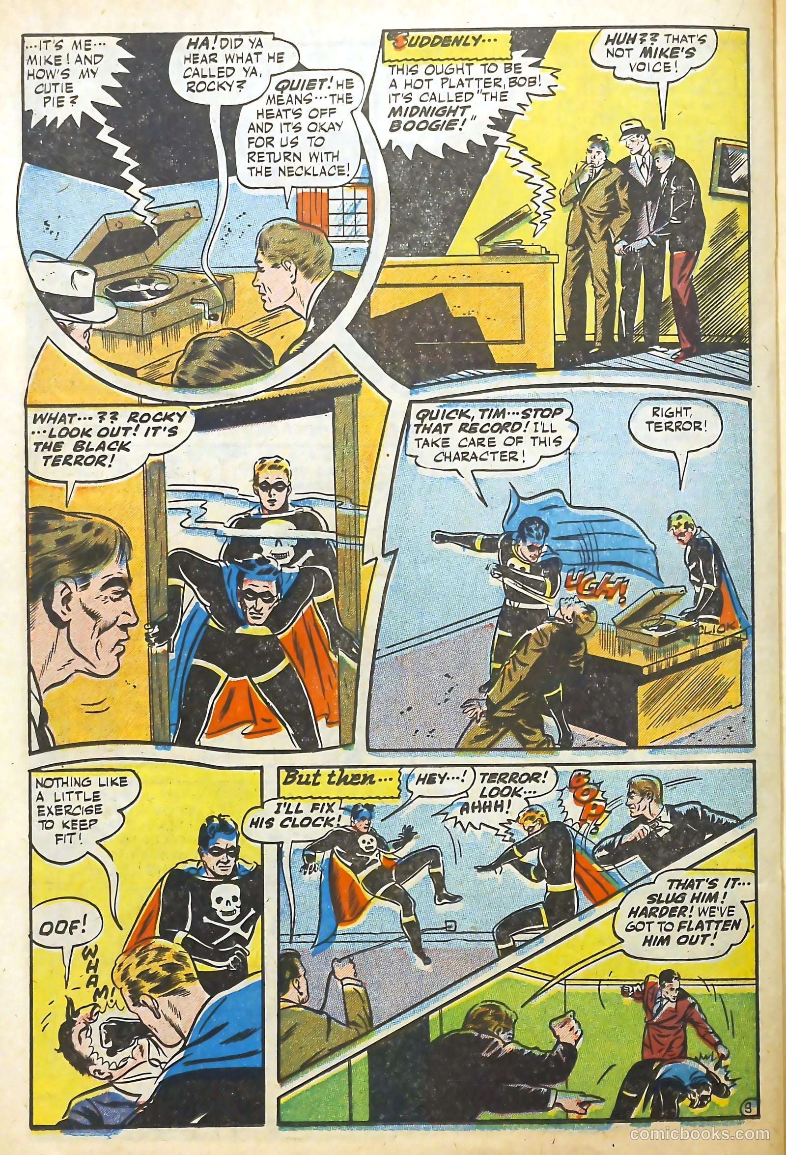 The Black Terror #22 (1948) — page 35 of 53