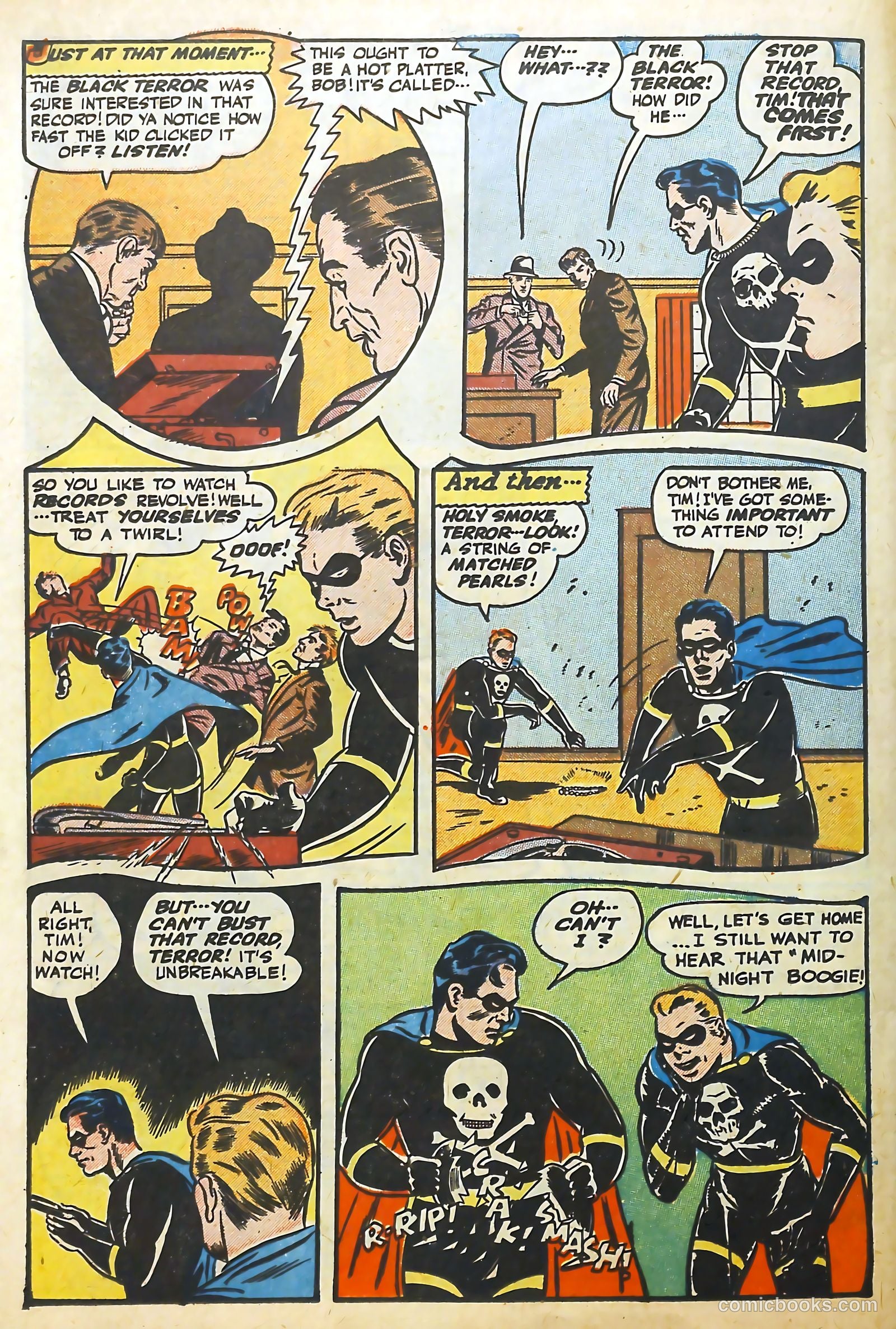 The Black Terror #22 (1948) — page 37 of 53
