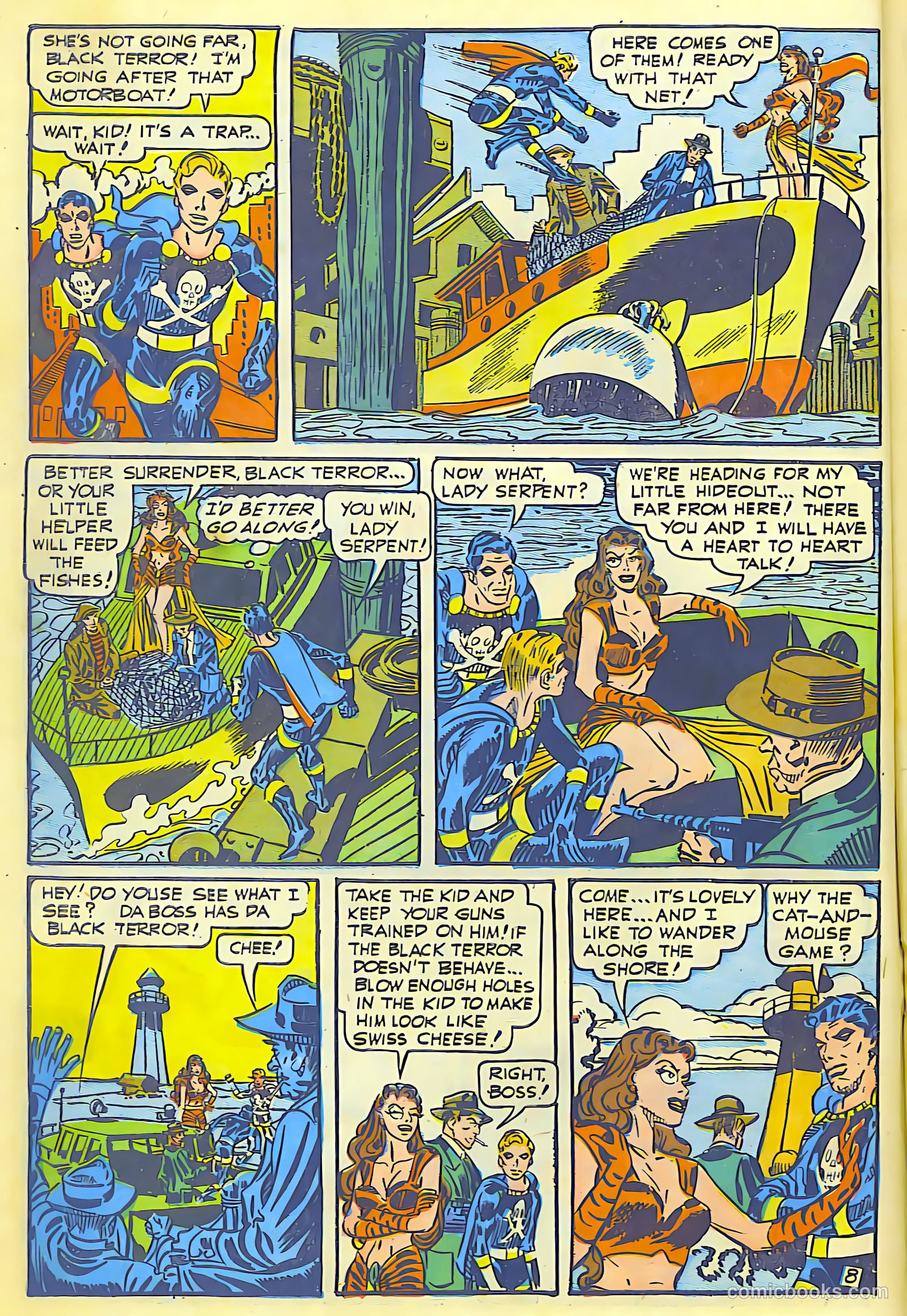 The Black Terror #23 (1948) — page 9 of 49