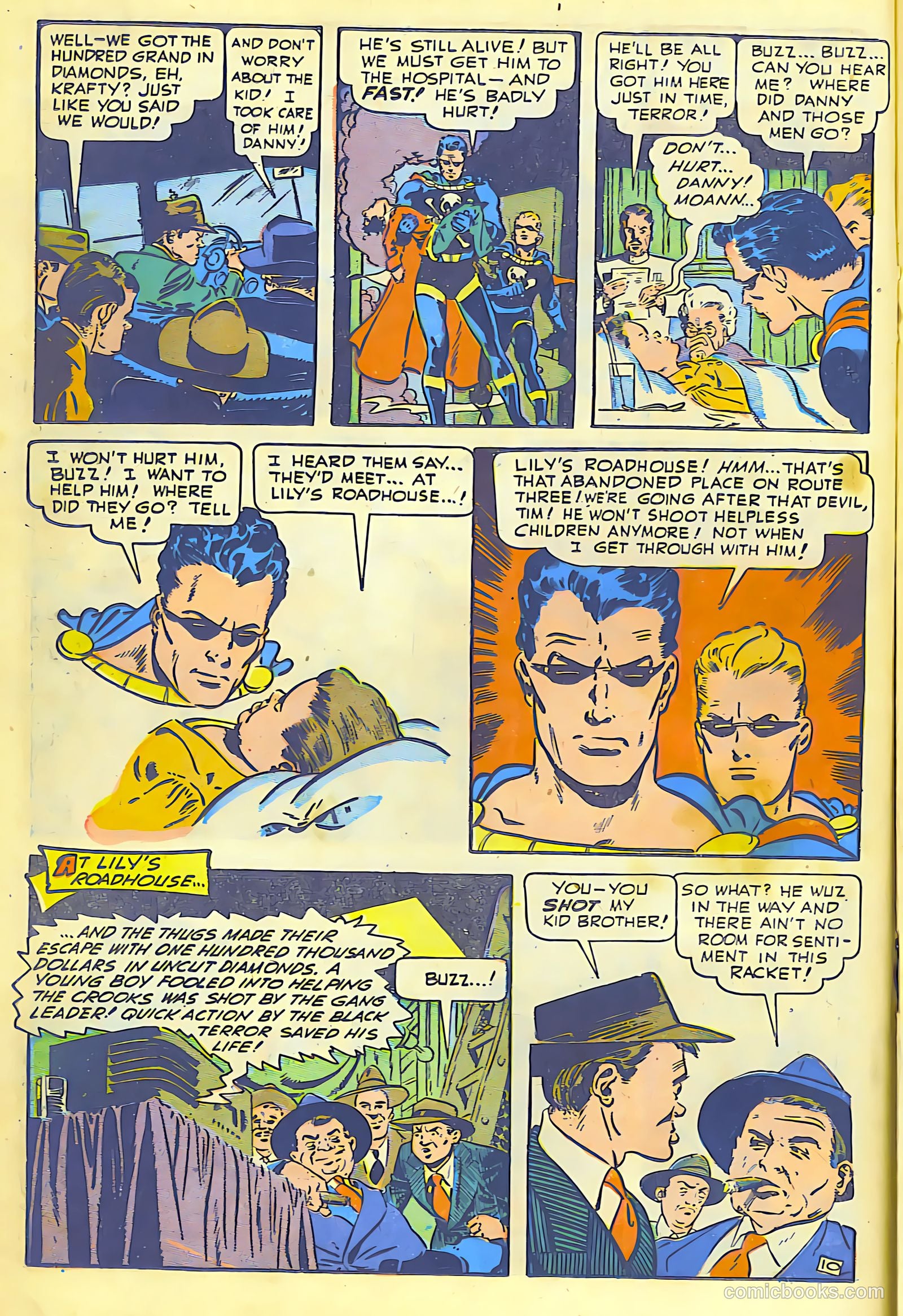 The Black Terror #23 (1948) — page 21 of 49