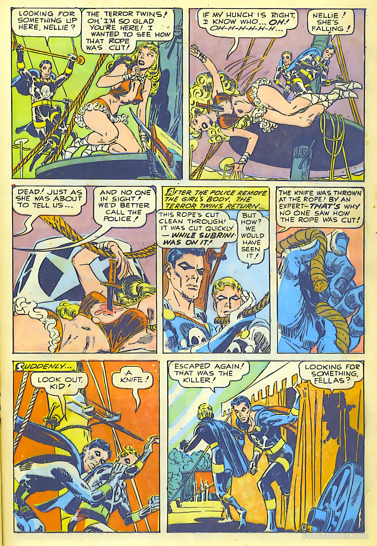 The Black Terror #23 (1948) — page 32 of 49