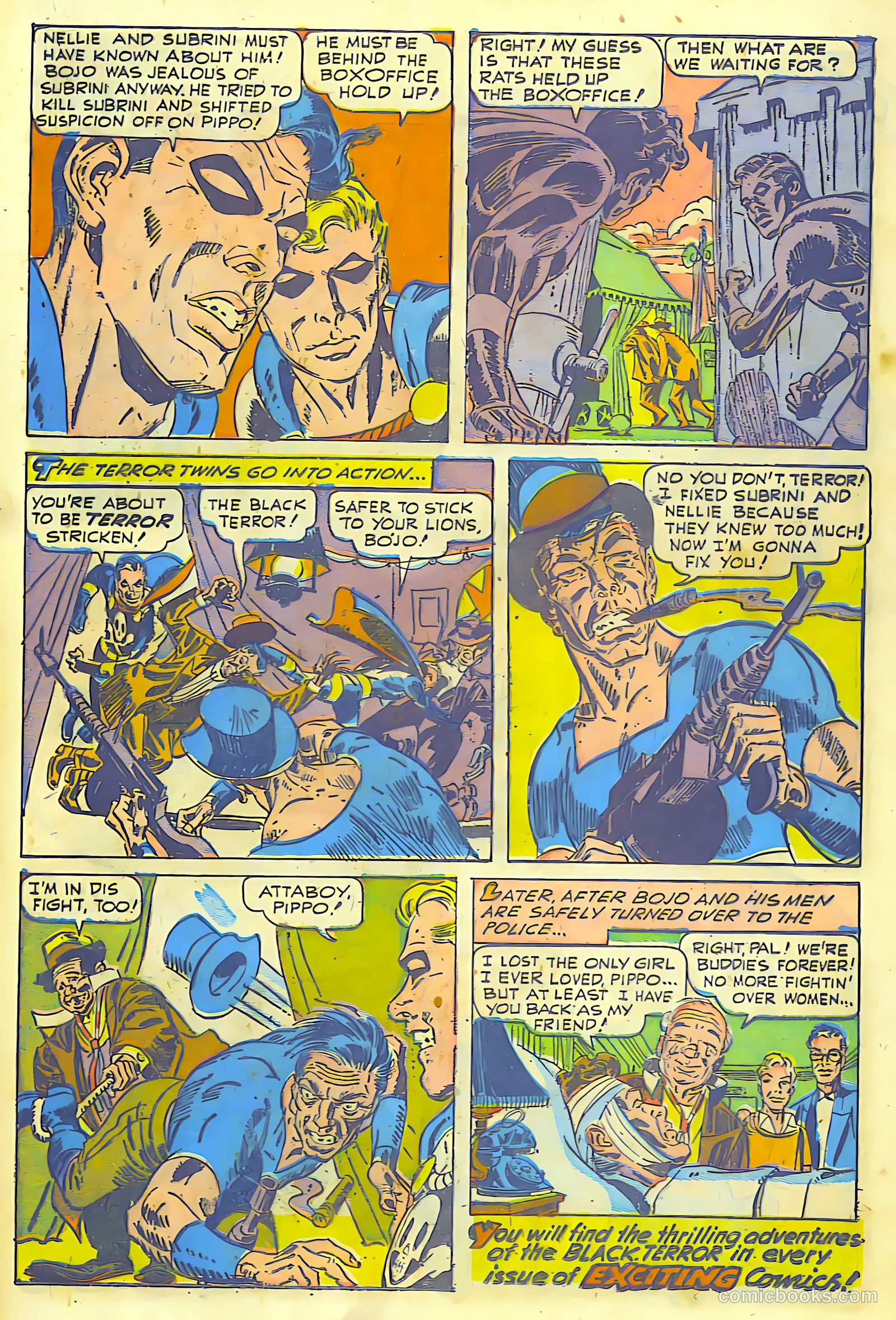 The Black Terror #23 (1948) — page 34 of 49