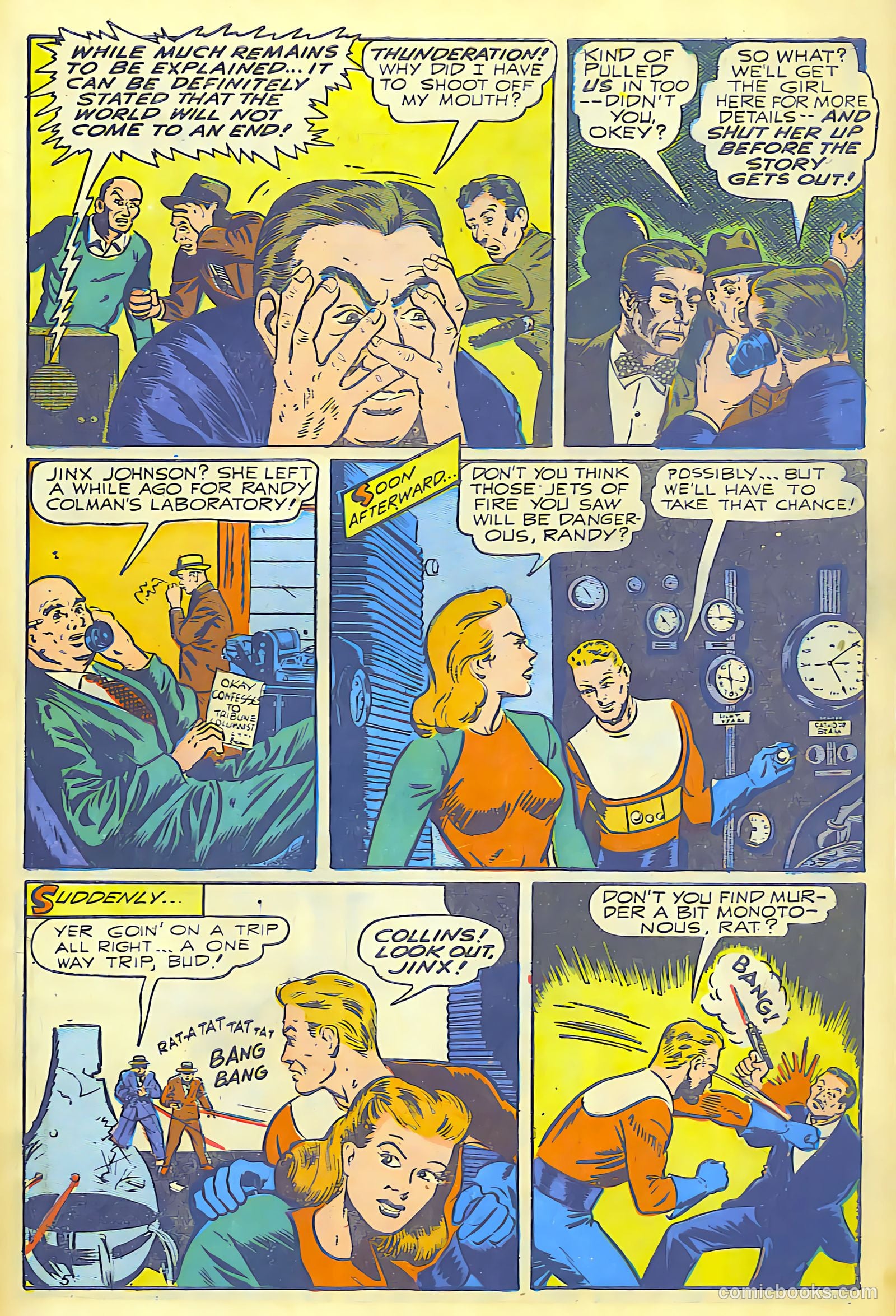 The Black Terror #23 (1948) — page 42 of 49