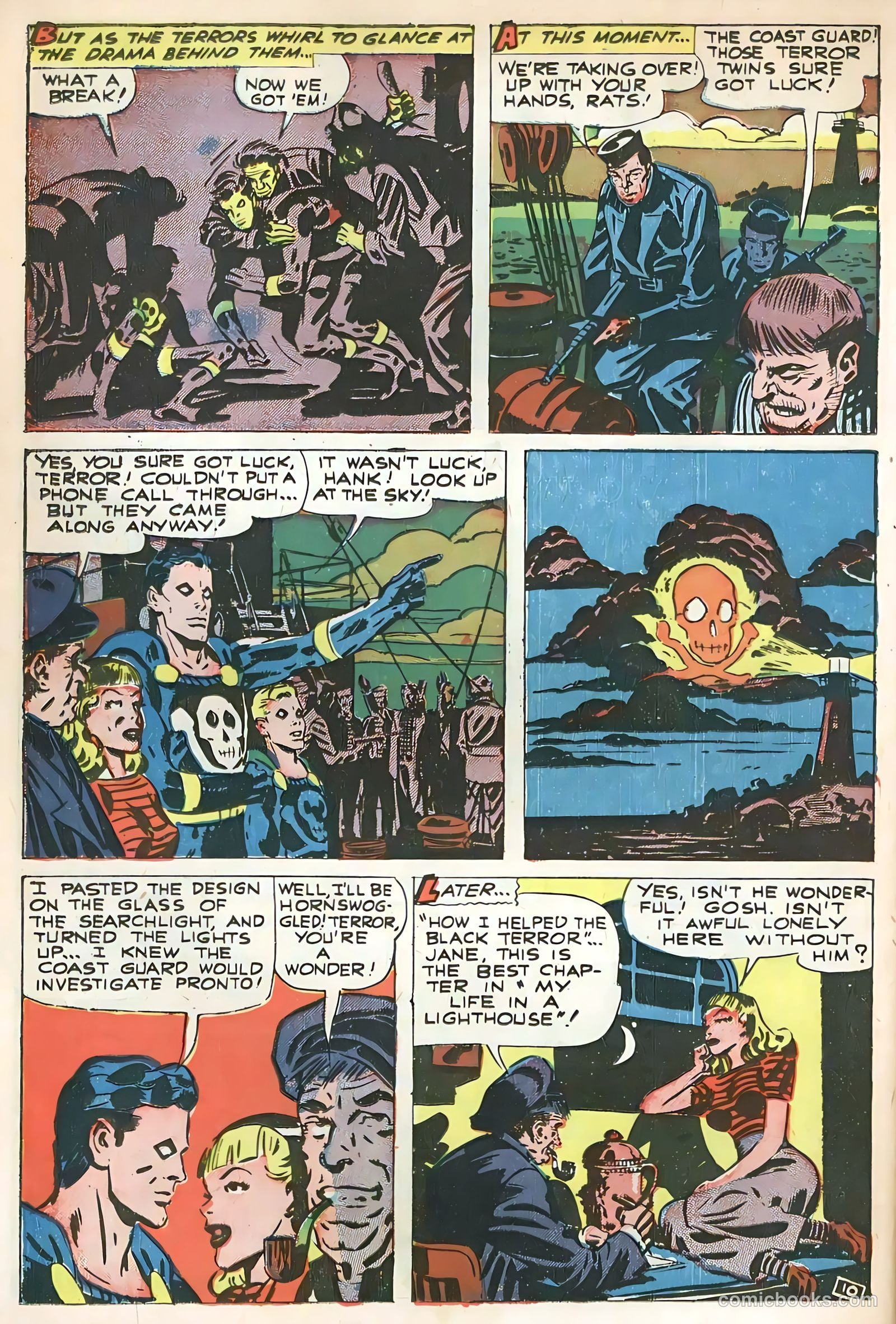 The Black Terror #24 (1948) — page 38 of 52