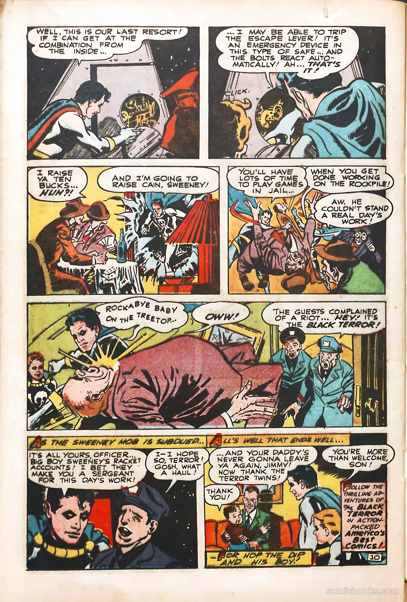 The Black Terror #25 (1948) — page 32 of 52