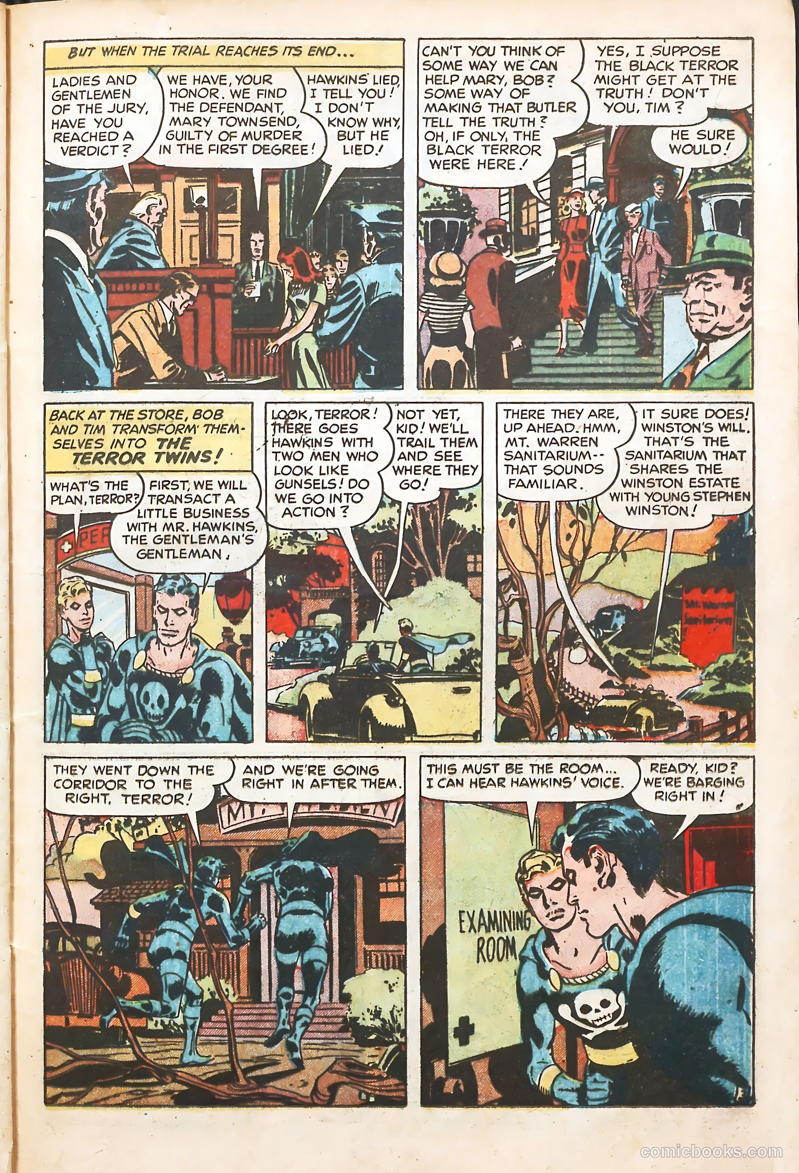 The Black Terror #25 (1948) — page 35 of 52